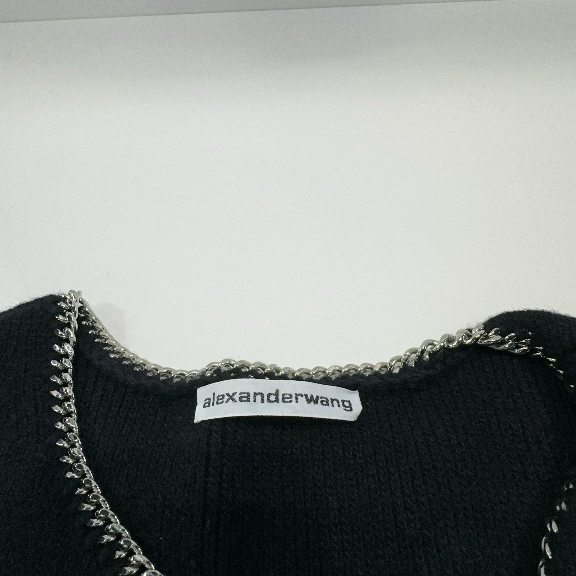 Alexander Wang Alexander Wang Chain Trim Sweater Size XS Size XS / US 0-2 / IT 36-38 - 3 Thumbnail