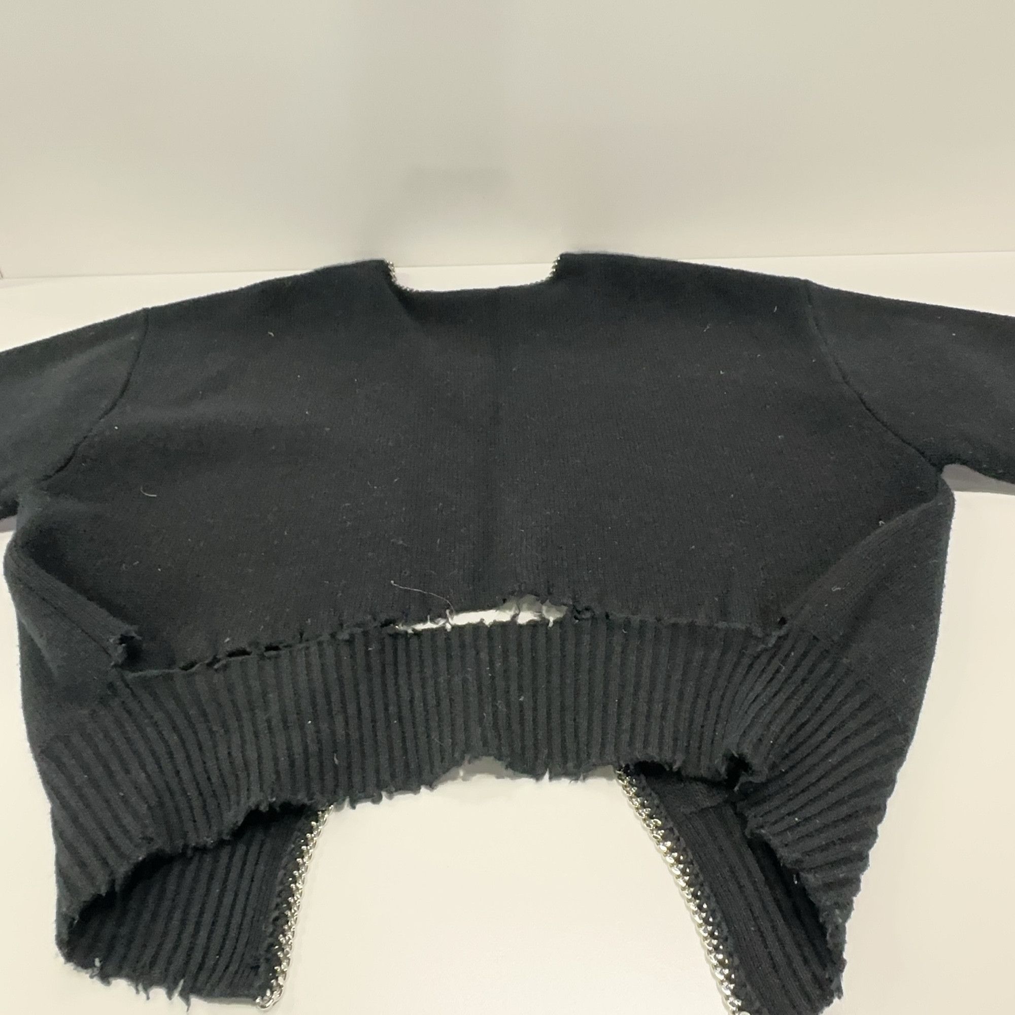 Alexander Wang Alexander Wang Chain Trim Sweater Size XS Size XS / US 0-2 / IT 36-38 - 11 Thumbnail
