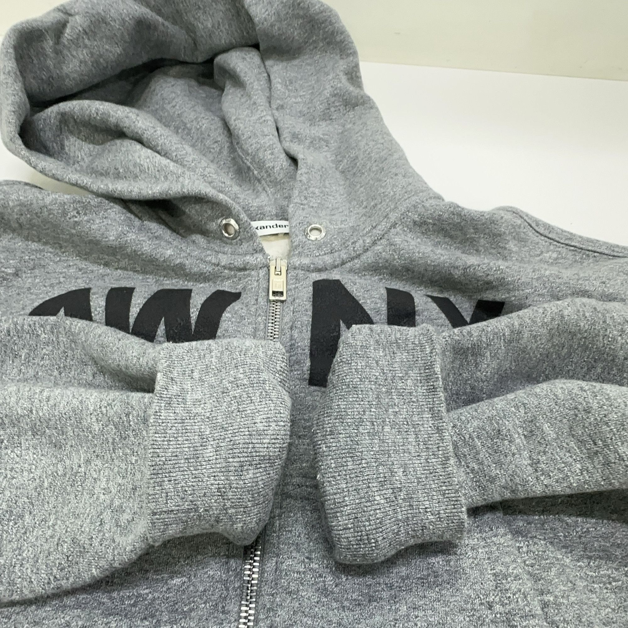 Alexander Wang Alexander Wang Logo Zip-Up Hoodie Size S Size S / US 4 / IT 40 - 8 Thumbnail