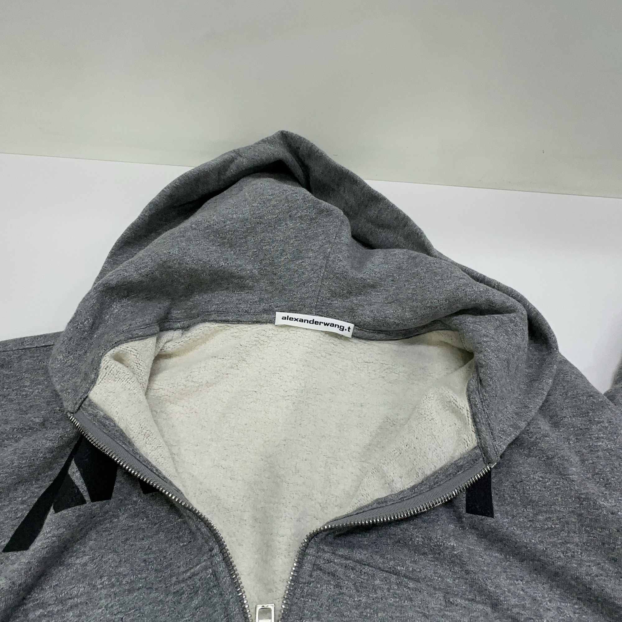 Alexander Wang Alexander Wang Logo Zip-Up Hoodie Size S Size S / US 4 / IT 40 - 6 Thumbnail