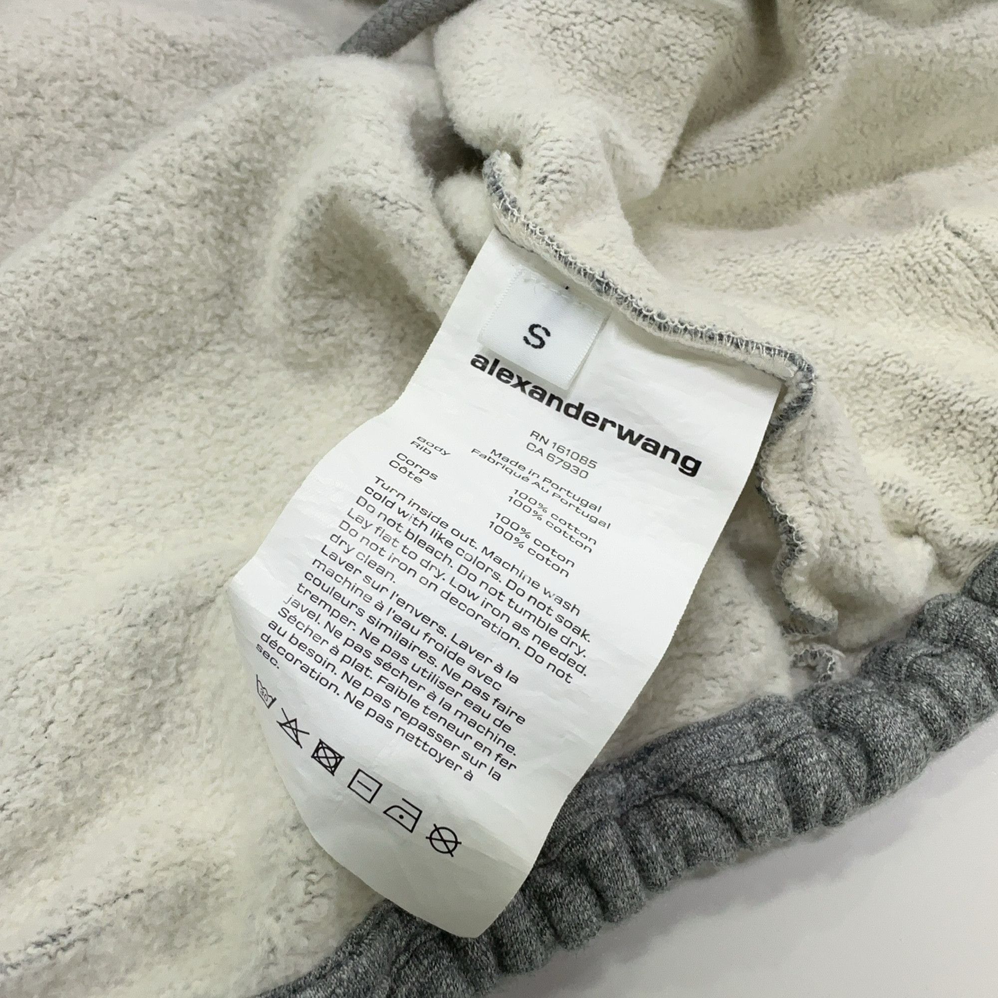 Alexander Wang Alexander Wang Logo Zip-Up Hoodie Size S Size S / US 4 / IT 40 - 4 Thumbnail