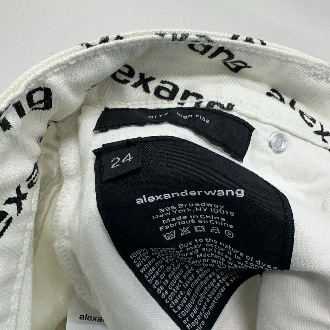 Alexander Wang Alexander Wang Logo Print Shorts Size 24 Size 24" / US 00 / IT 34 - 5 Thumbnail