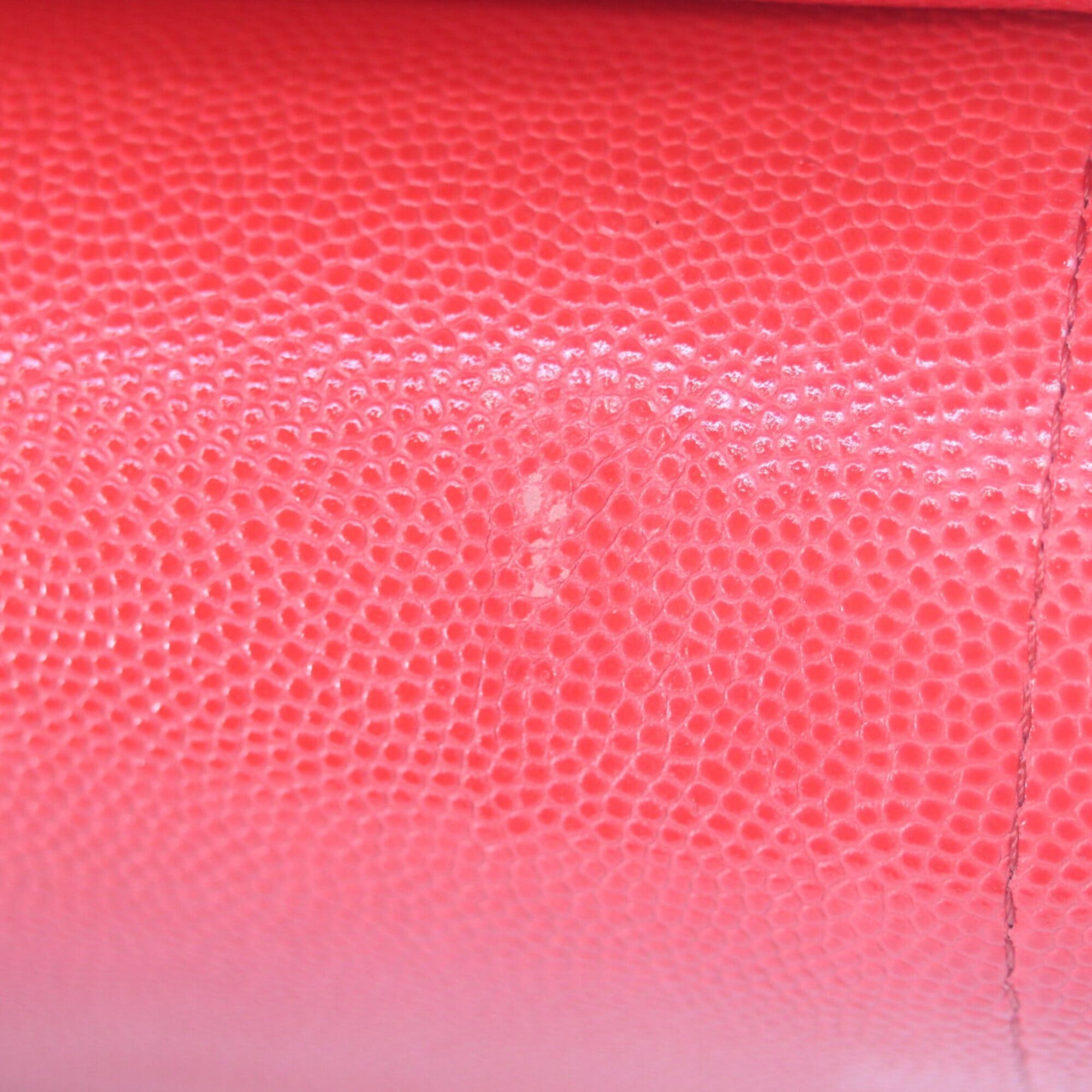 Chanel CHANEL A01113 Caviar Matelassé 23 Shoulder Bag, Red with Gold Hardware, Women's Size ONE SIZE - 8 Thumbnail