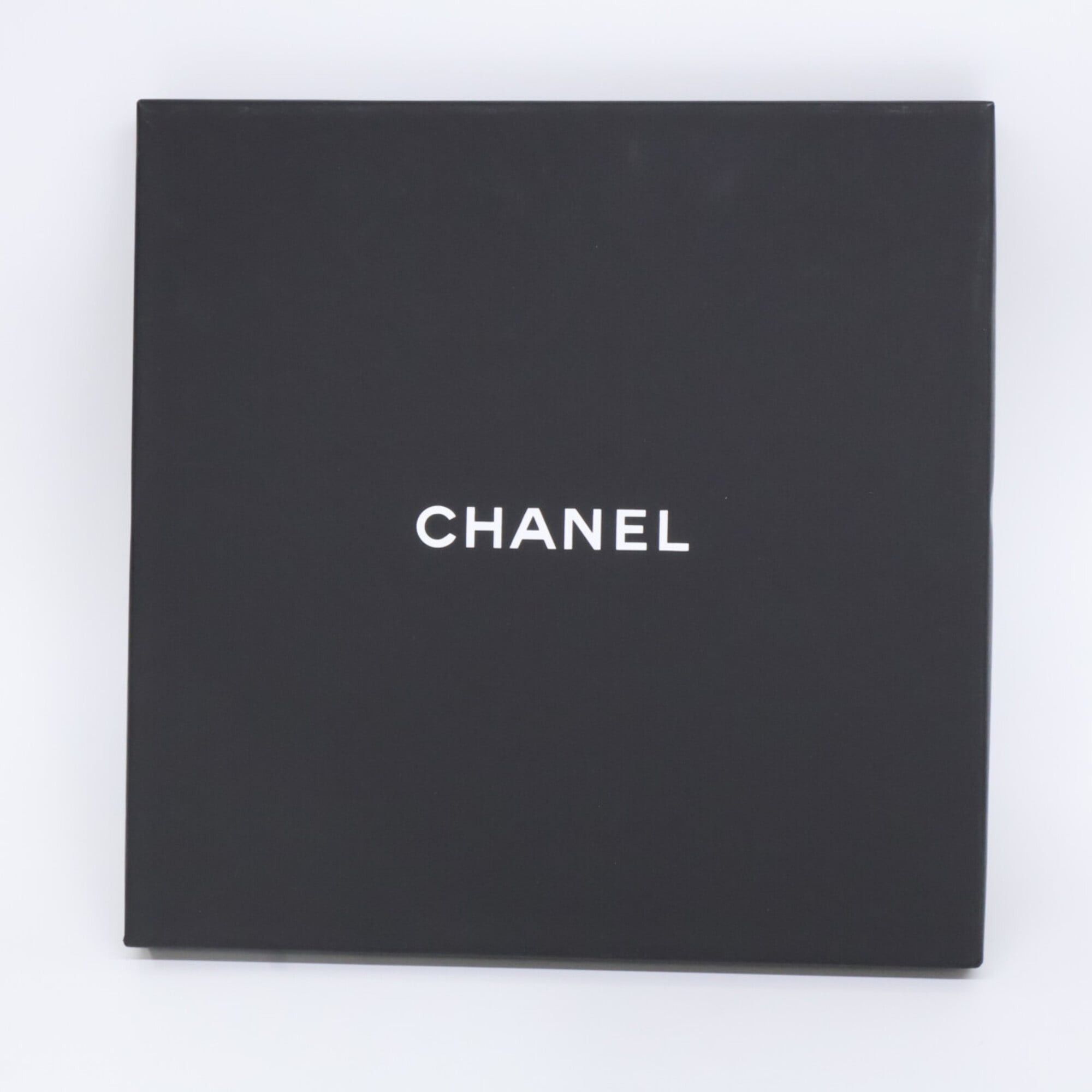 Chanel CHANEL H6284 Wool Silk Angora Glitter Coco Mark Embroidered Scarf Black Women's Size ONE SIZE - 8 Thumbnail