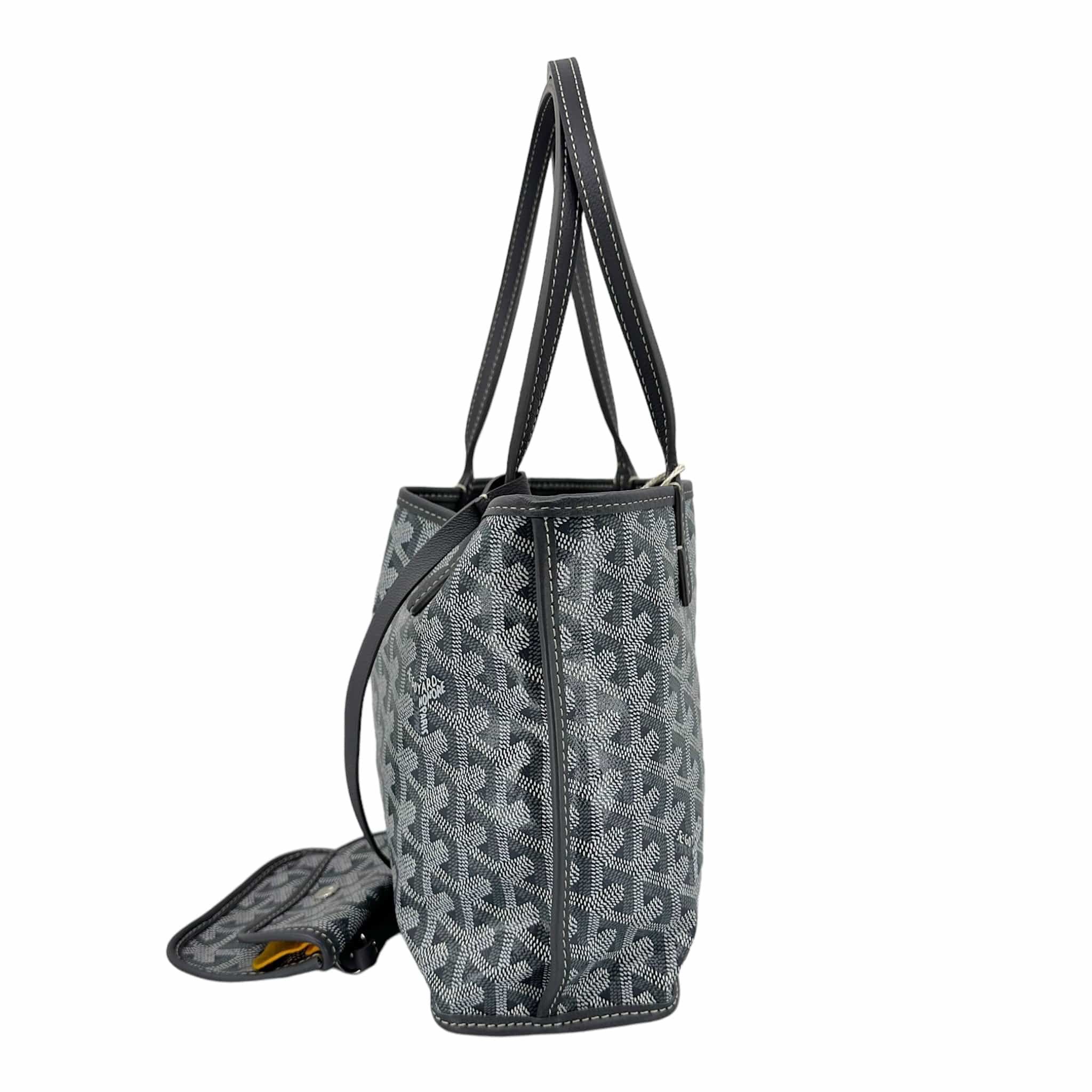 Goyard Anjou Tote Mini Grey Size ONE SIZE - 3 Thumbnail