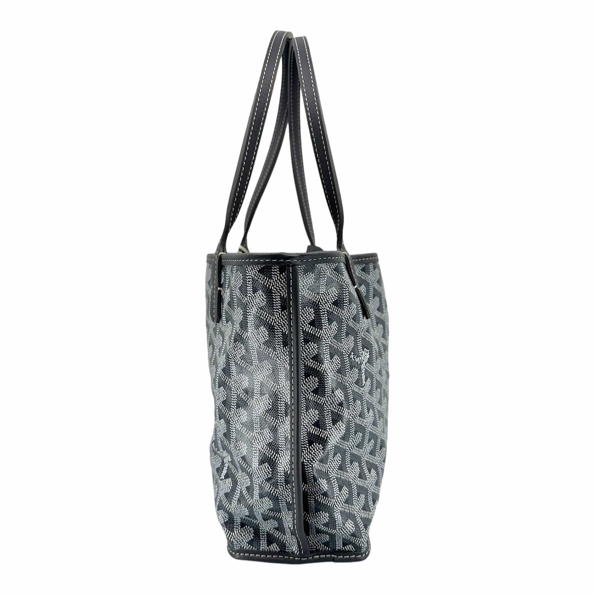 Goyard Anjou Tote Mini Grey Size ONE SIZE - 4 Thumbnail