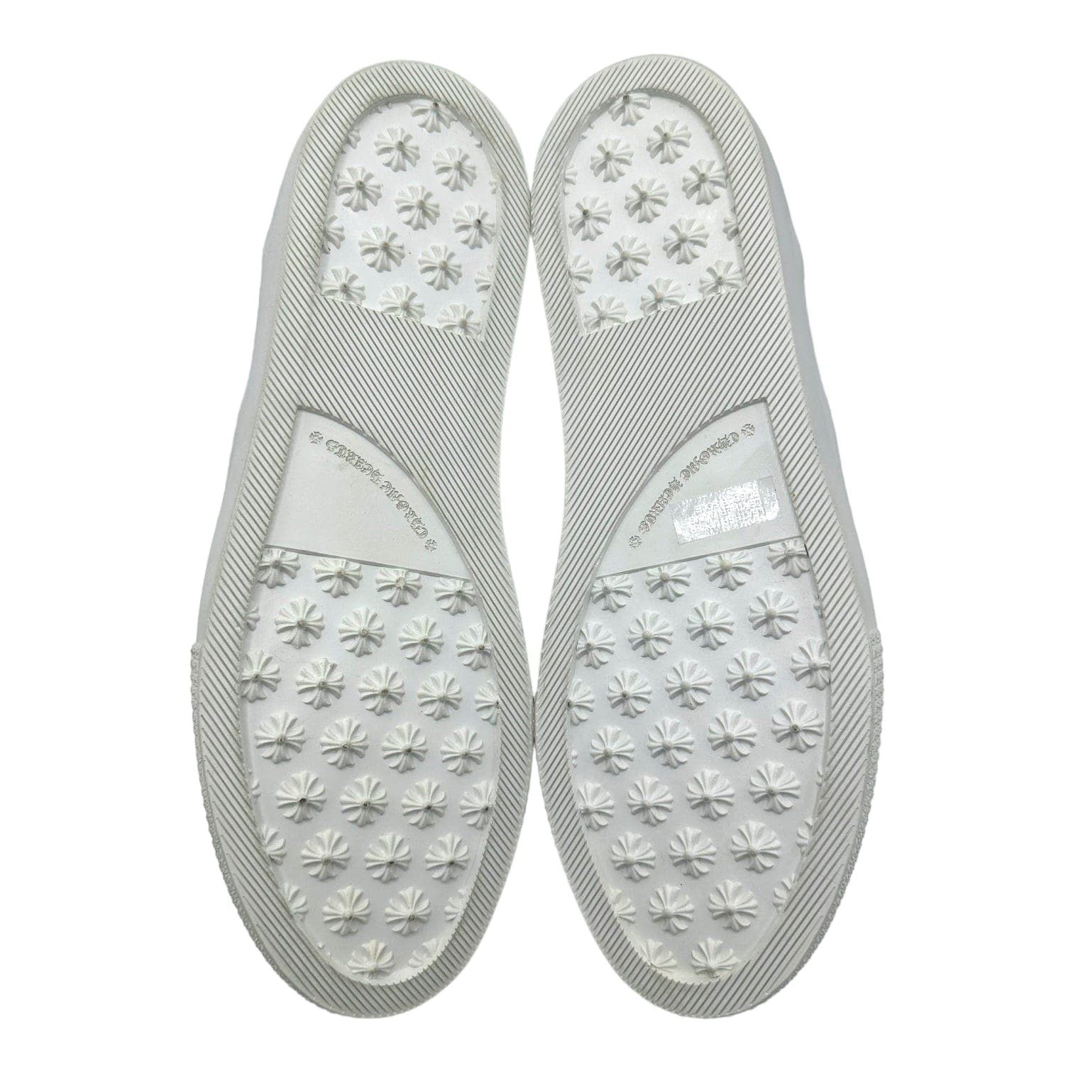 Chrome Hearts Slip On Leather Sneaker White (.925 Silver) Size US 8 / EU 41 - 7 Thumbnail