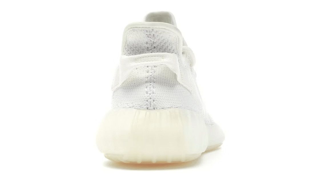 Adidas Yeezy Boost 350 V2 Cream Triple White Size US 10 / EU 43 - 4 Thumbnail