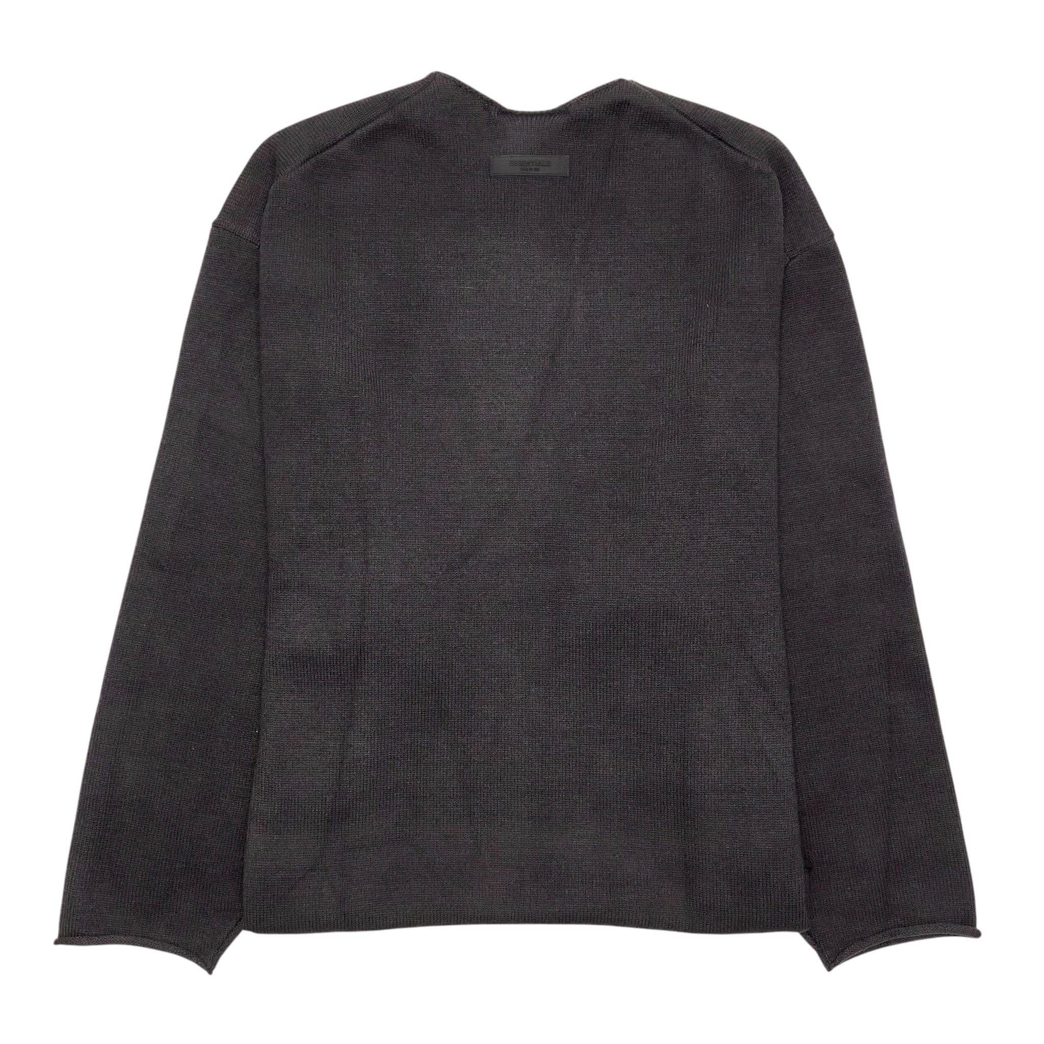Fear of God Fear of God Essentials 1977 Raw Edge Crewneck Sweater Iron Size US XL / EU 56 / 4 - 2 Thumbnail