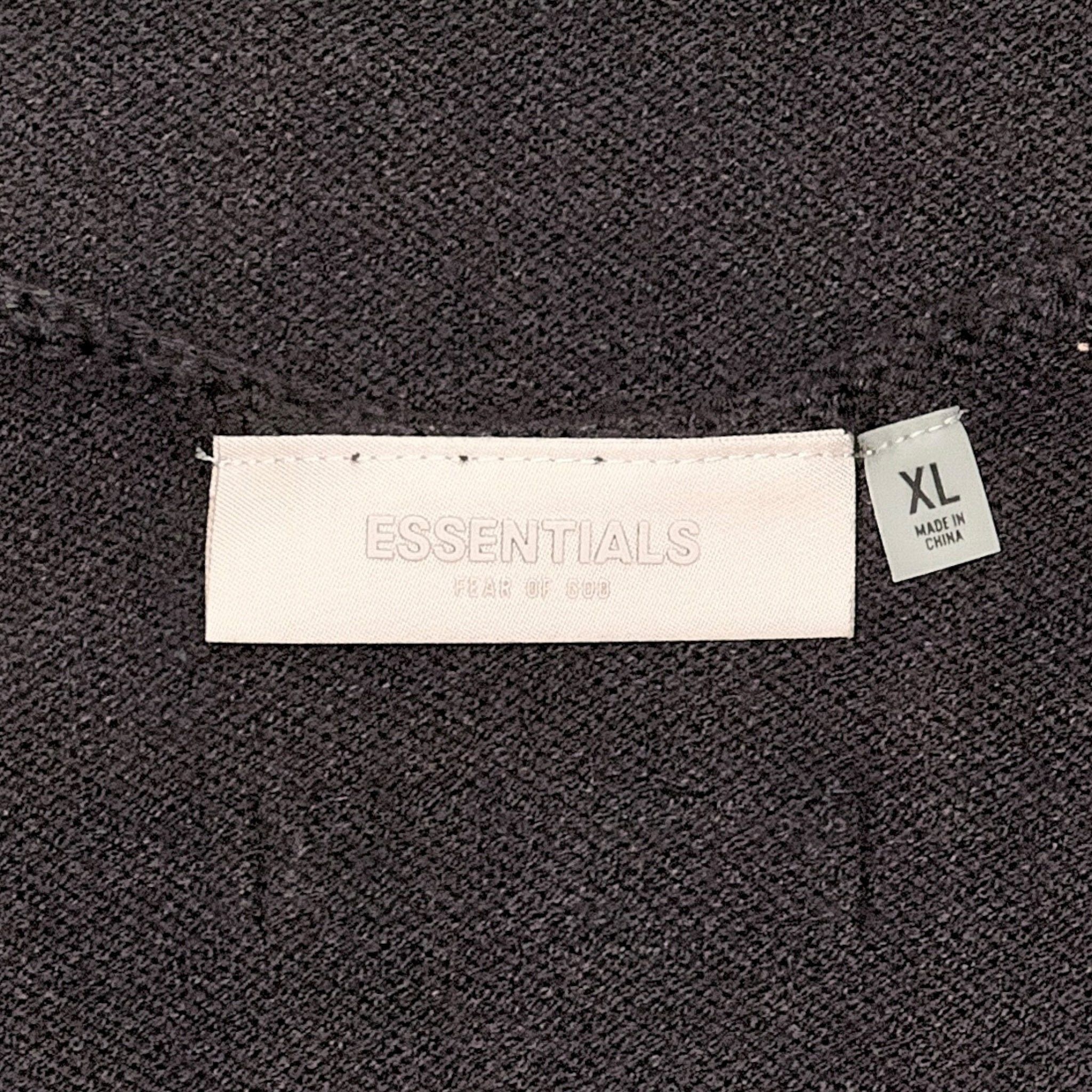 Fear of God Fear of God Essentials 1977 Raw Edge Crewneck Sweater Iron Size US XL / EU 56 / 4 - 5 Thumbnail