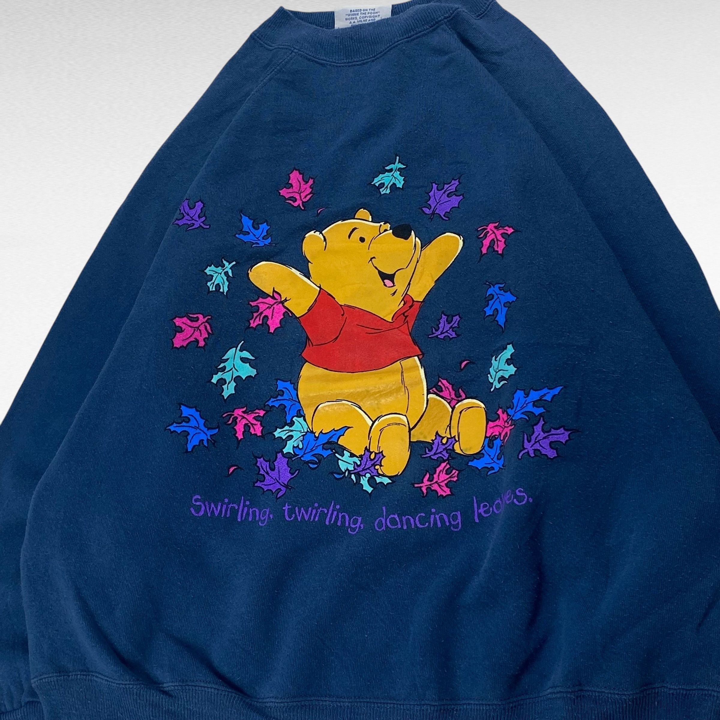 Vintage Pooh Sweatshirt Blue Size M Size US M / EU 48-50 / 2 - 5 Thumbnail