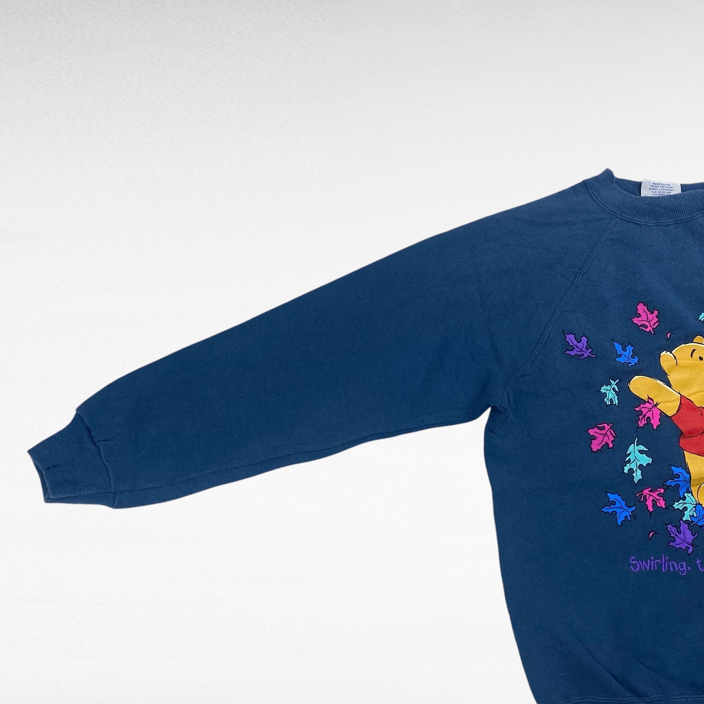 Vintage Pooh Sweatshirt Blue Size M Size US M / EU 48-50 / 2 - 3 Thumbnail