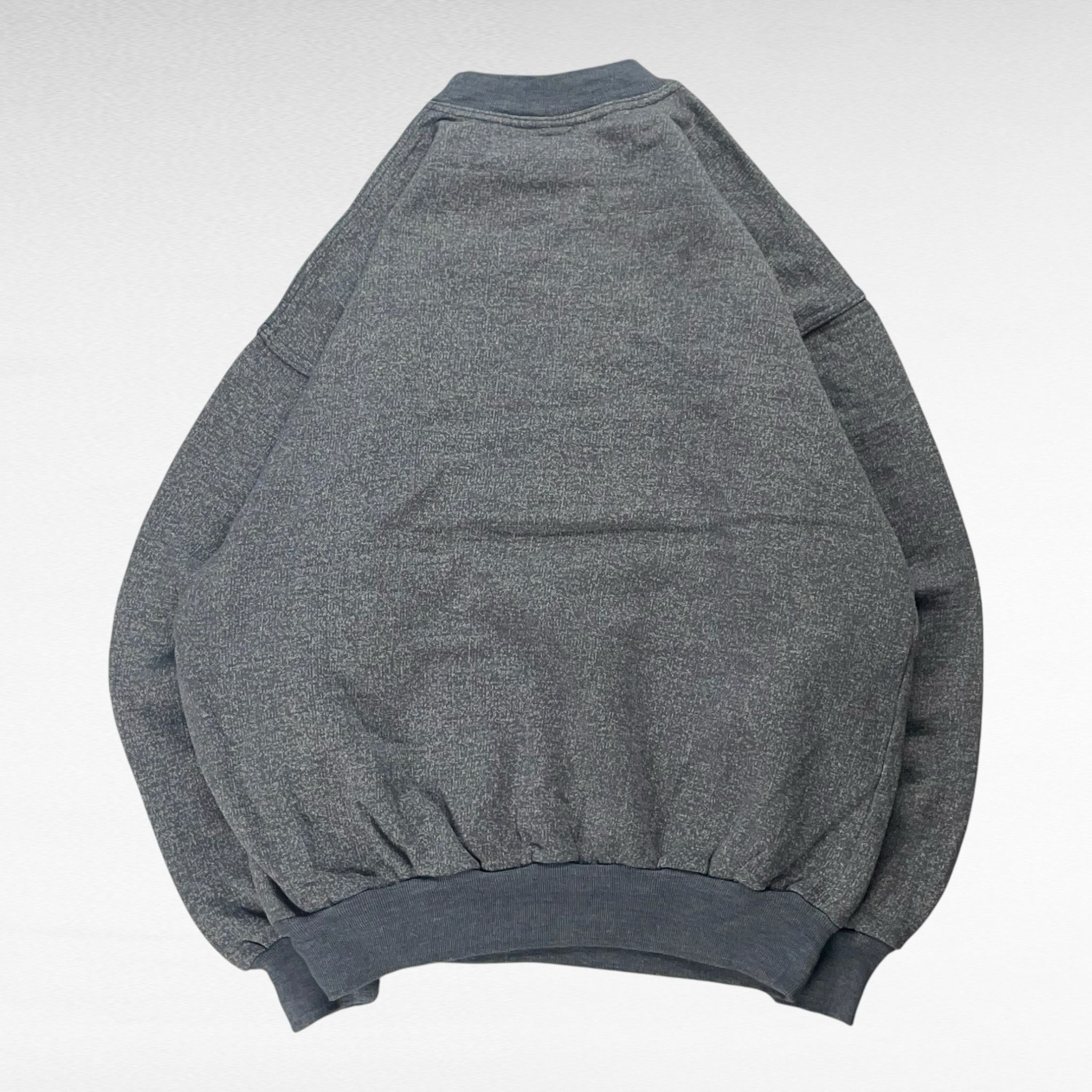 Vintage unknown 90s Sweatshirt Gray Size M Size US M / EU 48-50 / 2 - 2 Thumbnail