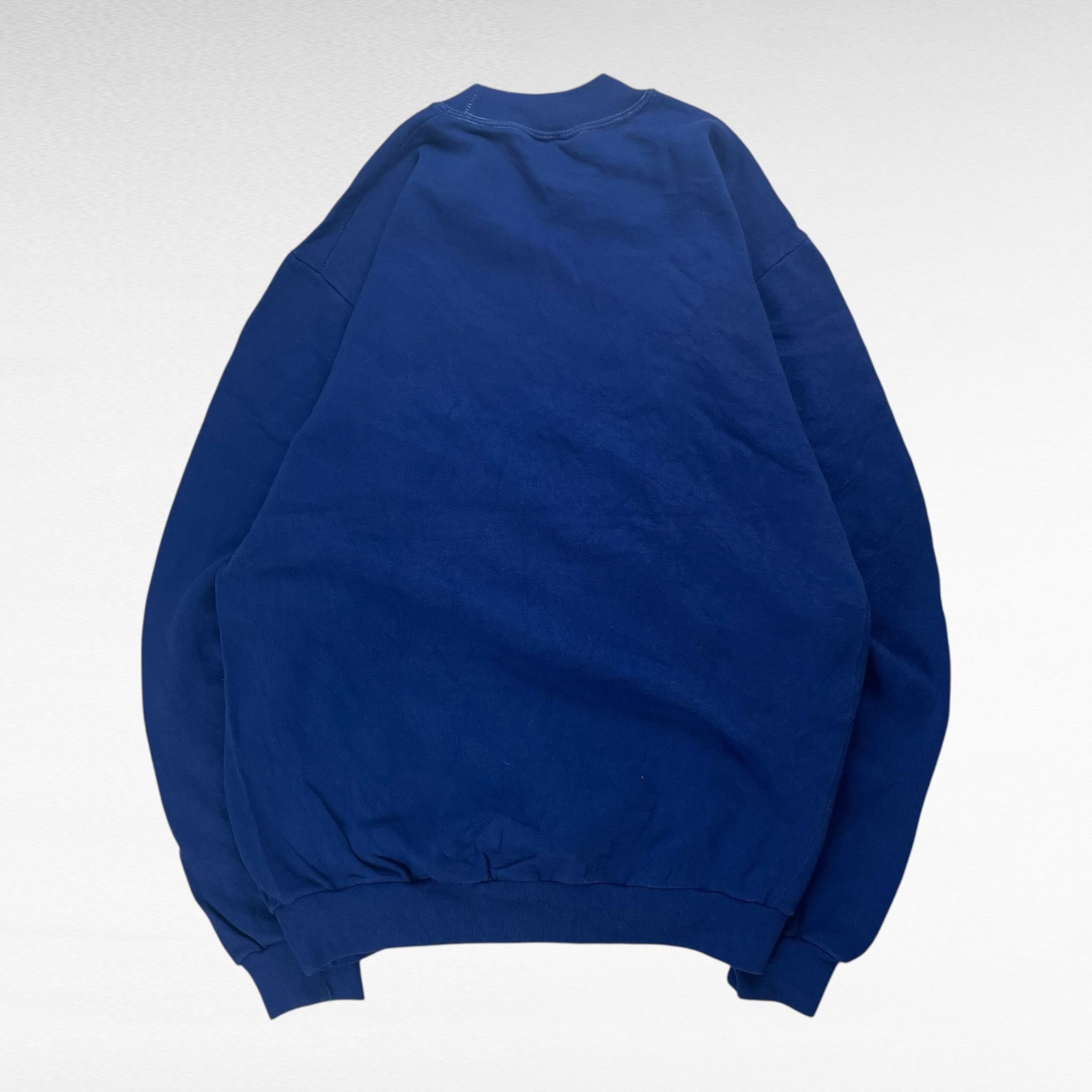 Vintage unknown 90s Sweatshirt Blue Size S Size US S / EU 44-46 / 1 - 2 Thumbnail