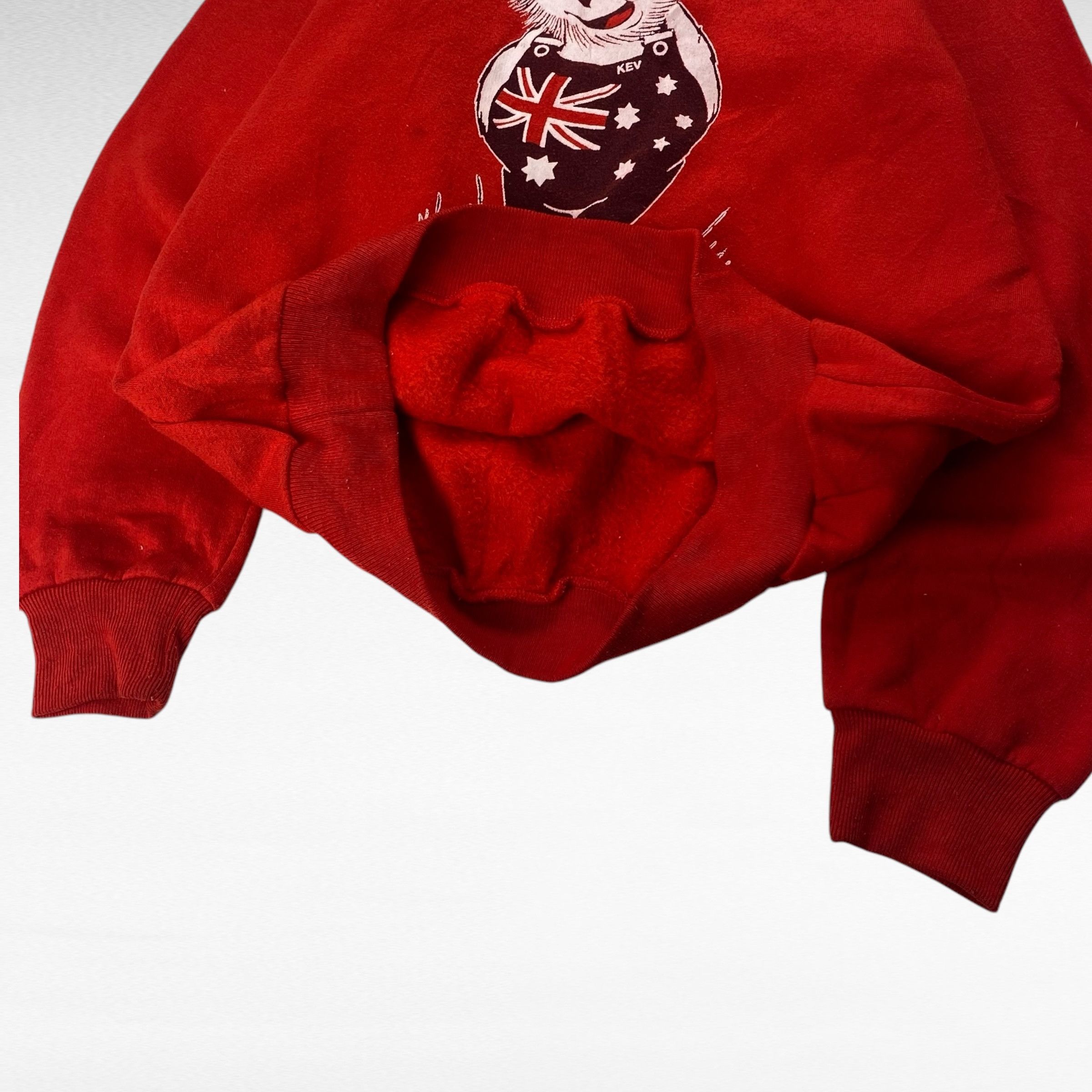 Vintage Van Duke 80s Sweatshirt Red Size M Size US M / EU 48-50 / 2 - 4 Thumbnail