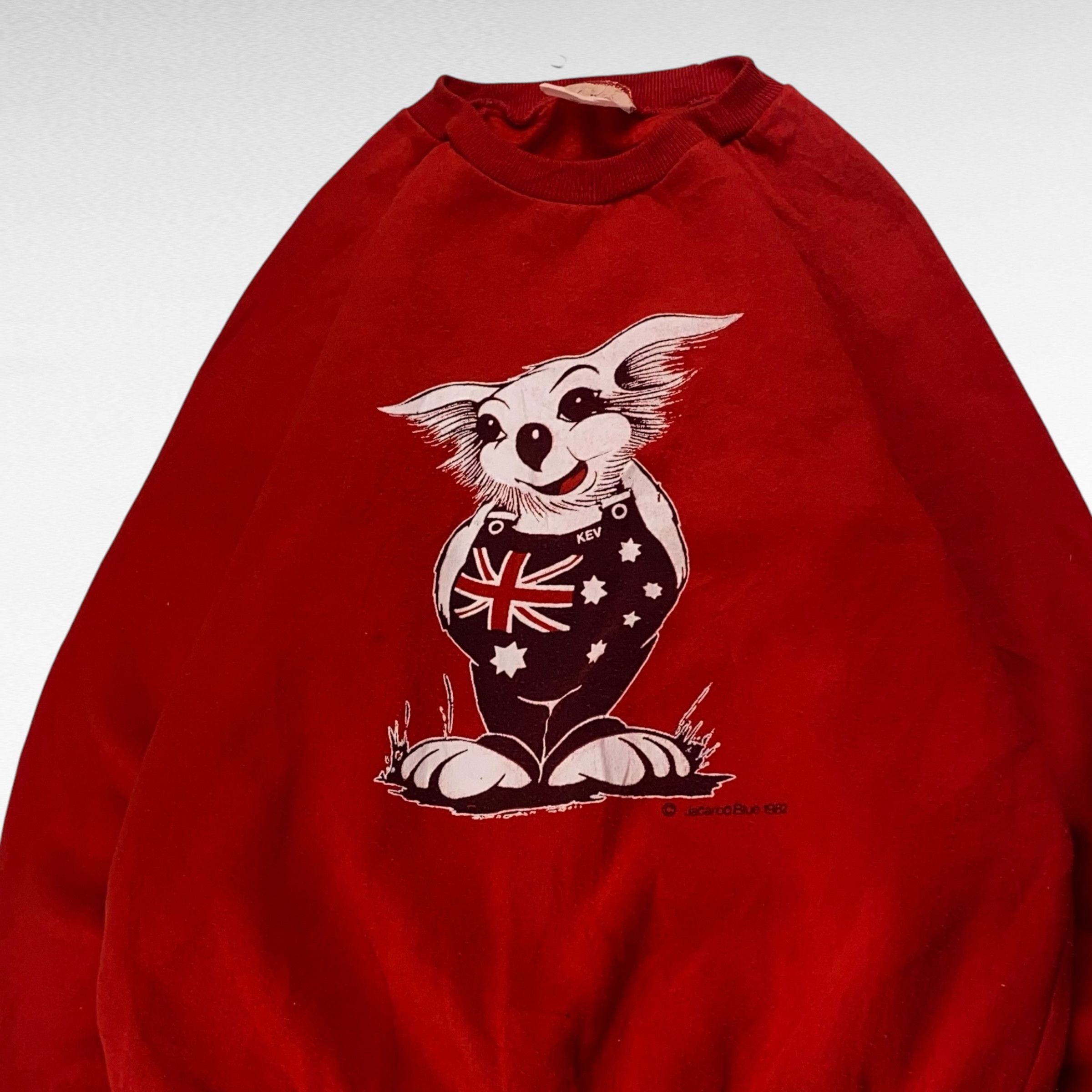 Vintage Van Duke 80s Sweatshirt Red Size M Size US M / EU 48-50 / 2 - 5 Thumbnail