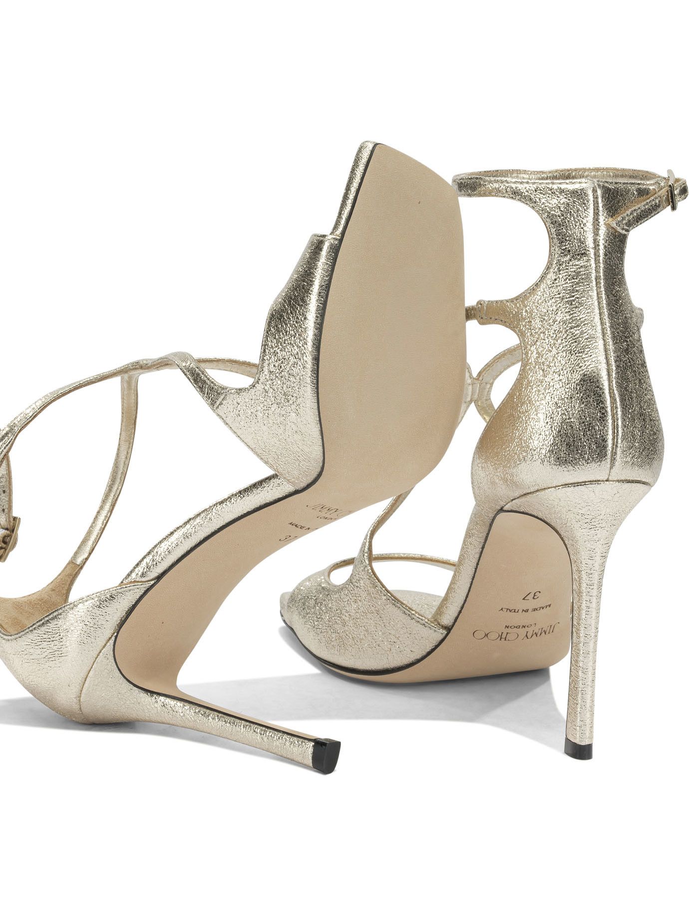 Jimmy Choo Jimmy Choo Azia 95Mm Heeled Sandals IT 37.5 Women - USA Duties Paid Size US 7.5 / IT 37.5 - 5 Thumbnail