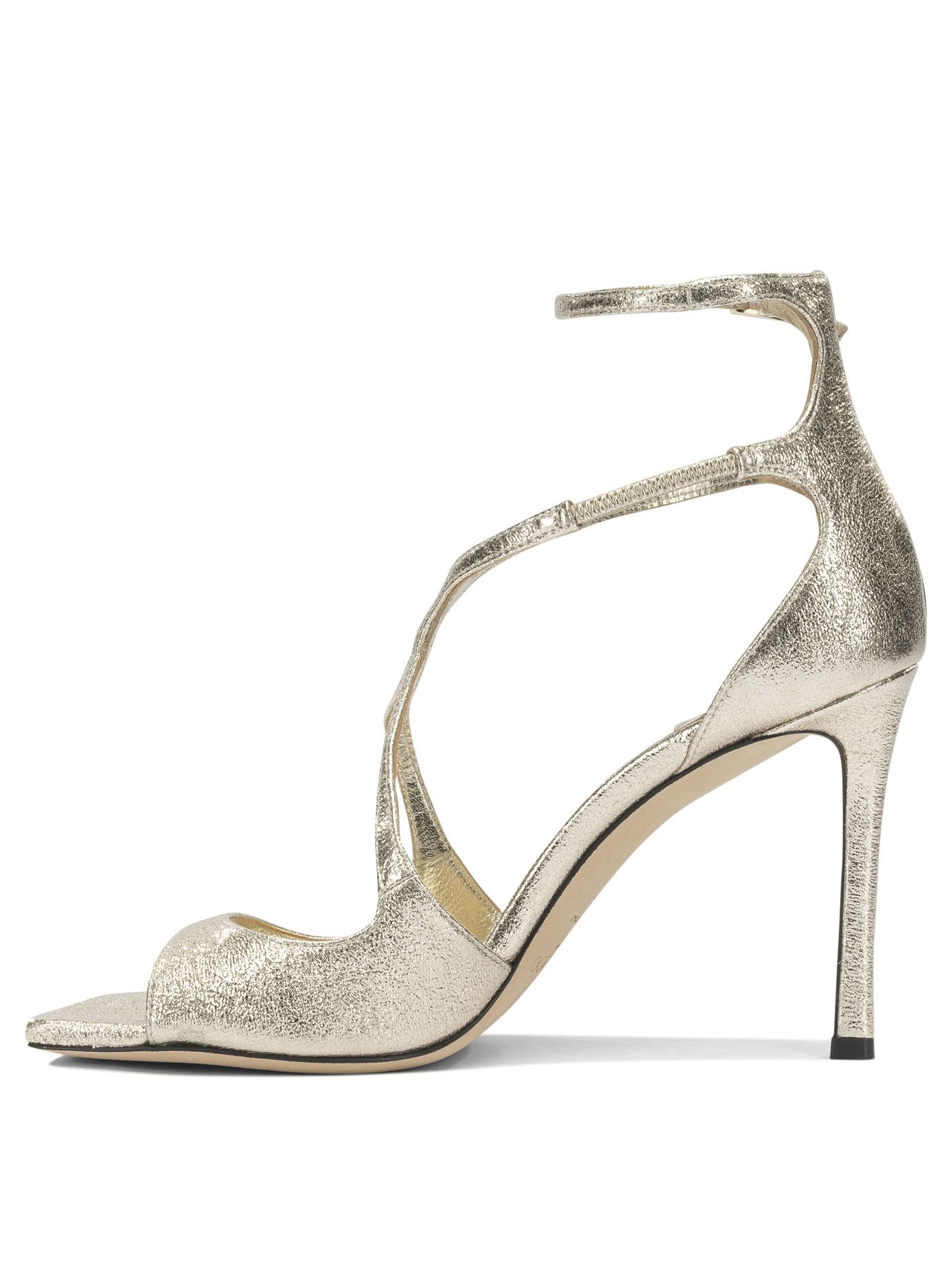 Jimmy Choo Jimmy Choo Azia 95Mm Heeled Sandals IT 37.5 Women - USA Duties Paid Size US 7.5 / IT 37.5 - 3 Thumbnail