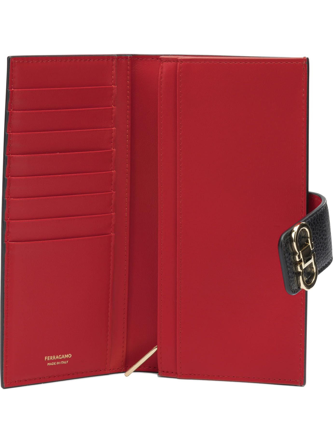 Salvatore Ferragamo Ferragamo Gancini Wallet UNI Women - USA Duties Paid Size ONE SIZE - 5 Thumbnail