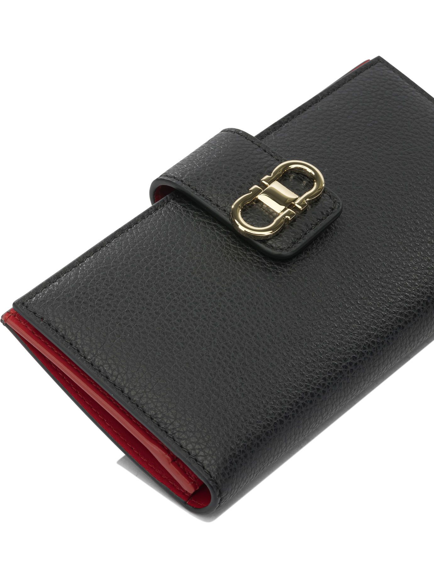 Salvatore Ferragamo Ferragamo Gancini Wallet UNI Women - USA Duties Paid Size ONE SIZE - 4 Thumbnail