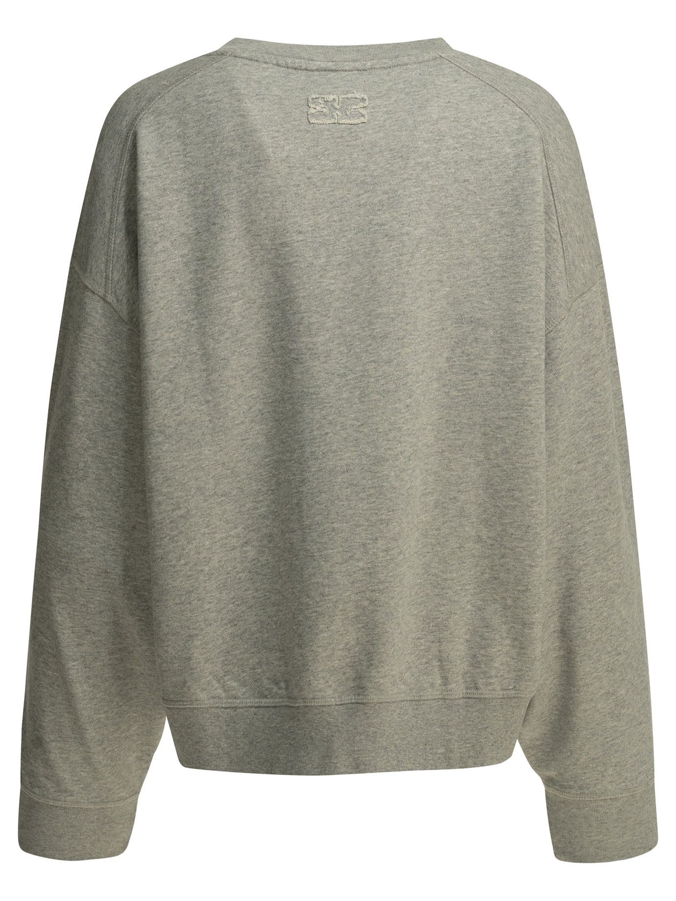 Ganni Ganni Crewneck Sweatshirt With Logo tag size XXS Women - USA Duties Paid Size XXS / US 00 / IT 34 - 2 Thumbnail
