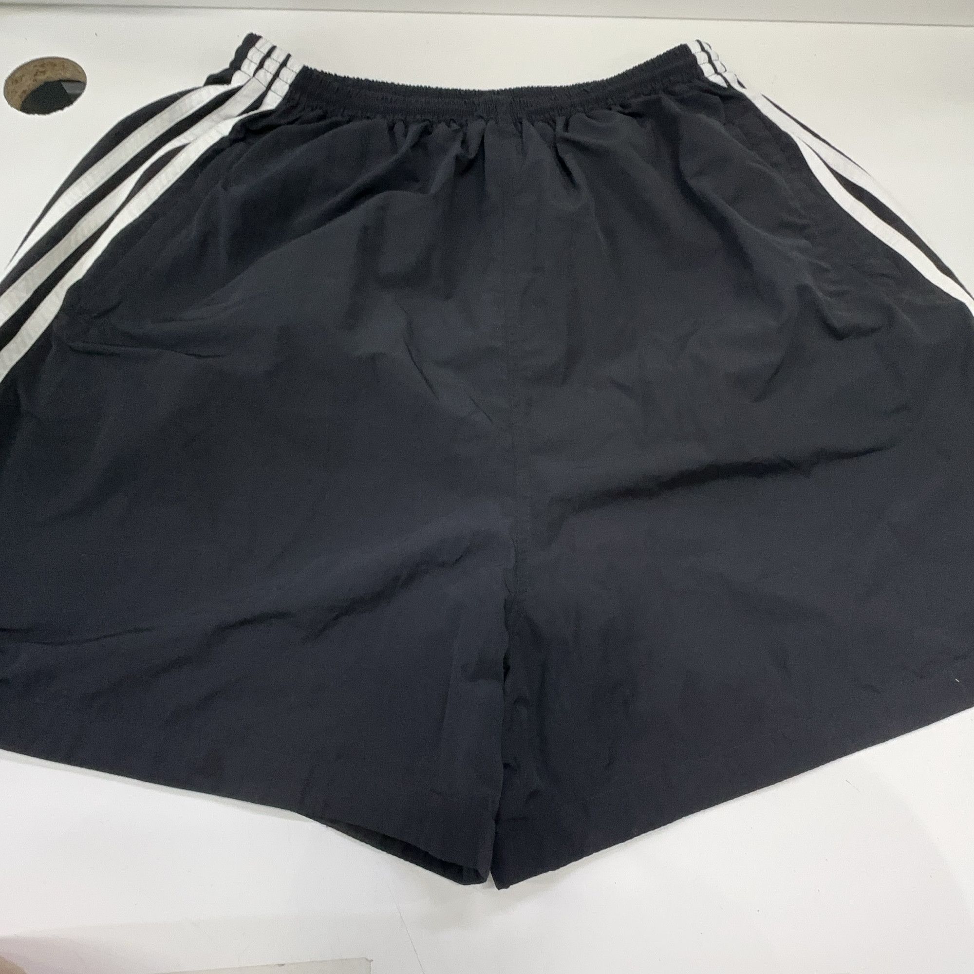 Balenciaga Balenciaga x adidas Logo Stripe Shorts US 34 / EU 50 Size US 34 / EU 50 - 11 Thumbnail
