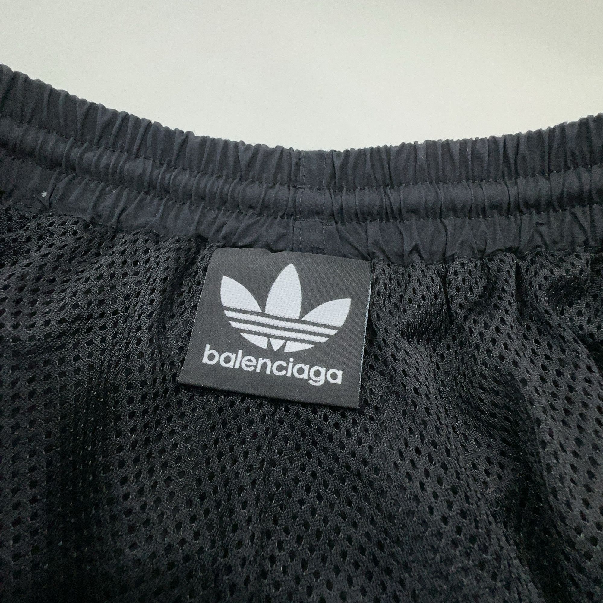 Balenciaga Balenciaga x adidas Logo Stripe Shorts US 34 / EU 50 Size US 34 / EU 50 - 3 Thumbnail