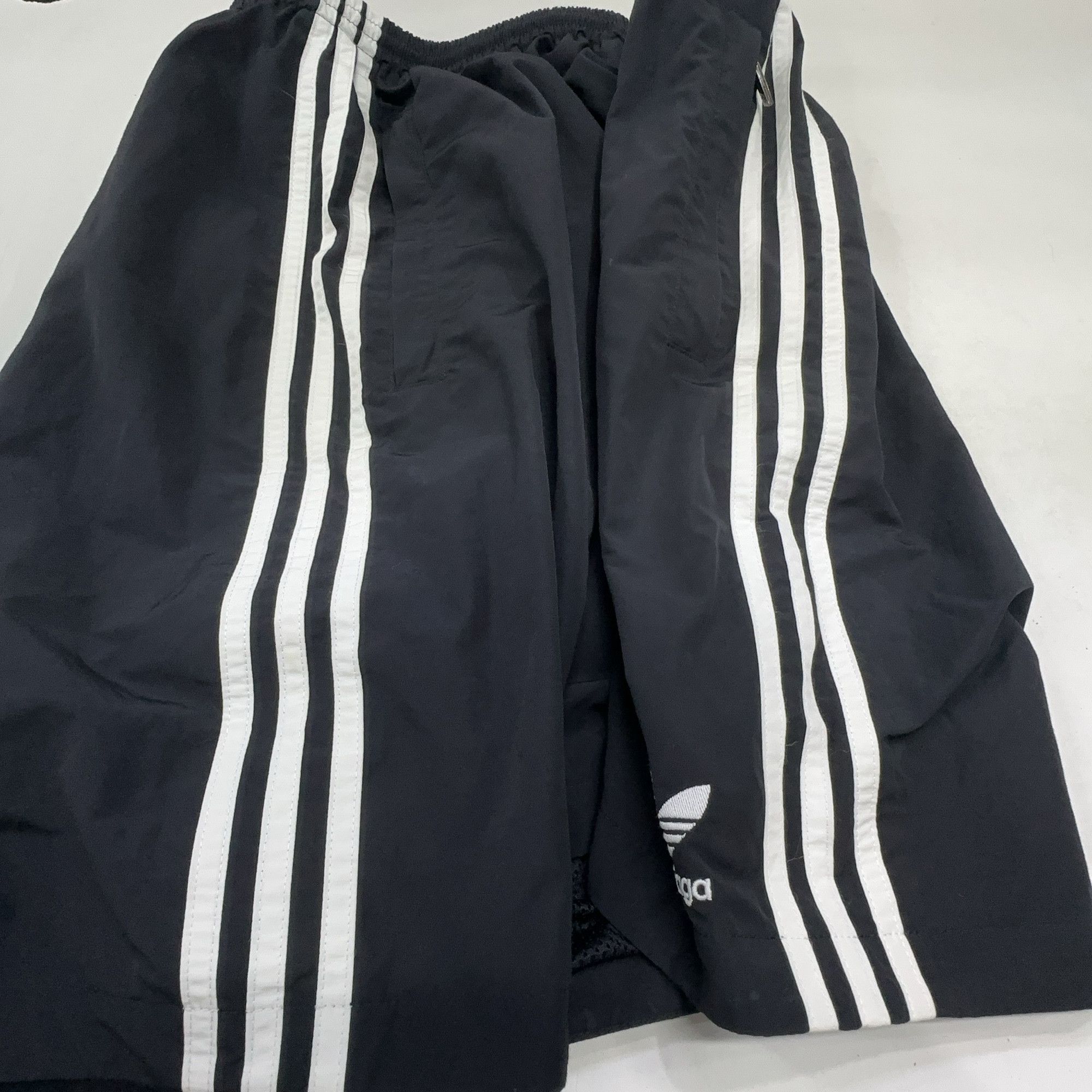 Balenciaga Balenciaga x adidas Logo Stripe Shorts US 34 / EU 50 Size US 34 / EU 50 - 8 Thumbnail