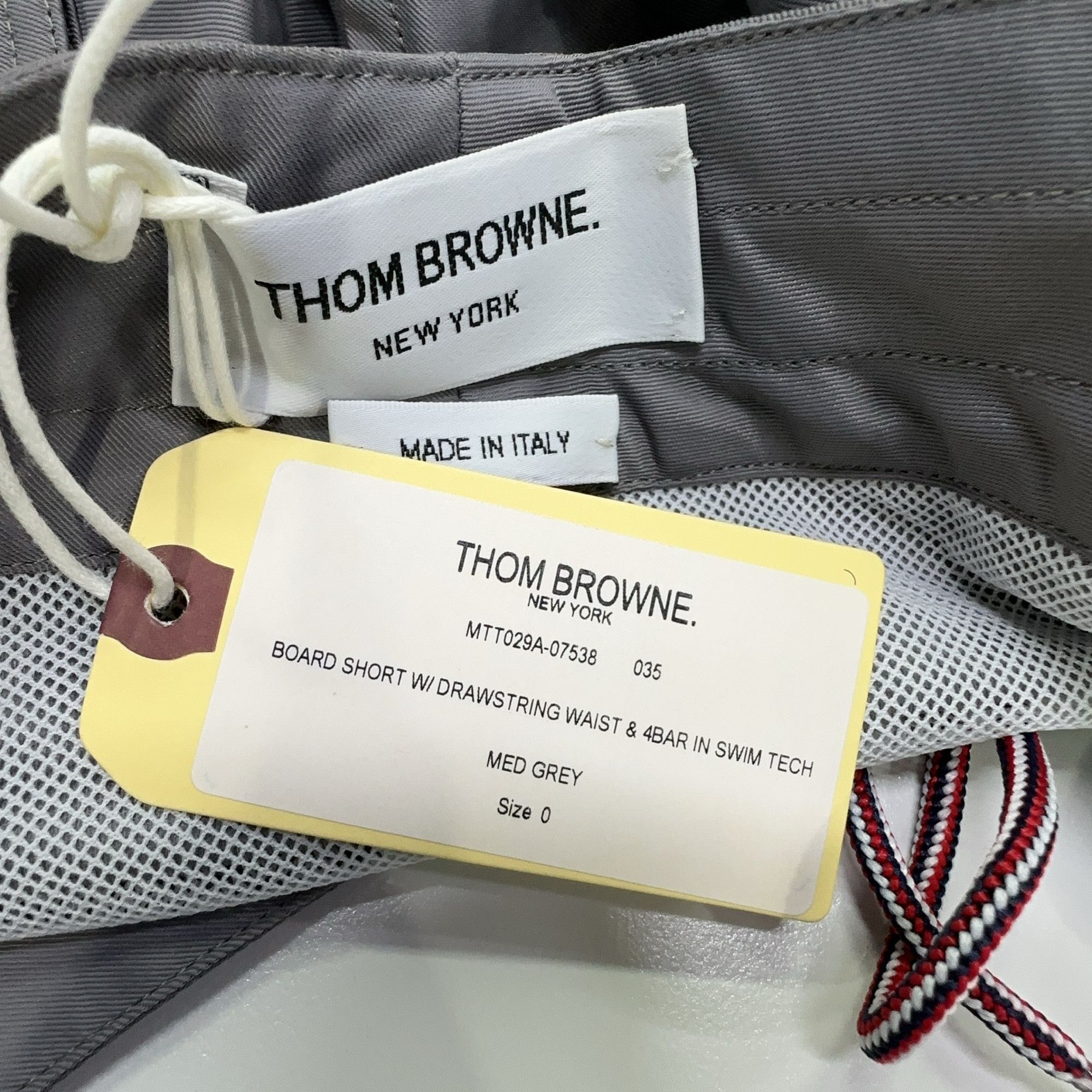 Thom Browne Thom Browne 4-Bar Stripe Swim Shorts Size 0 Size US 28 / EU 44 - 6 Thumbnail