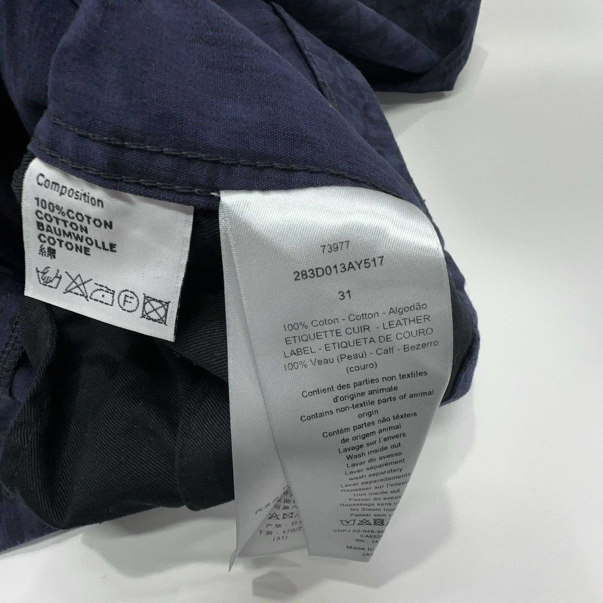 Dior Dior Oblique Monogram Shorts Size 31 Size US 31 - 3 Thumbnail