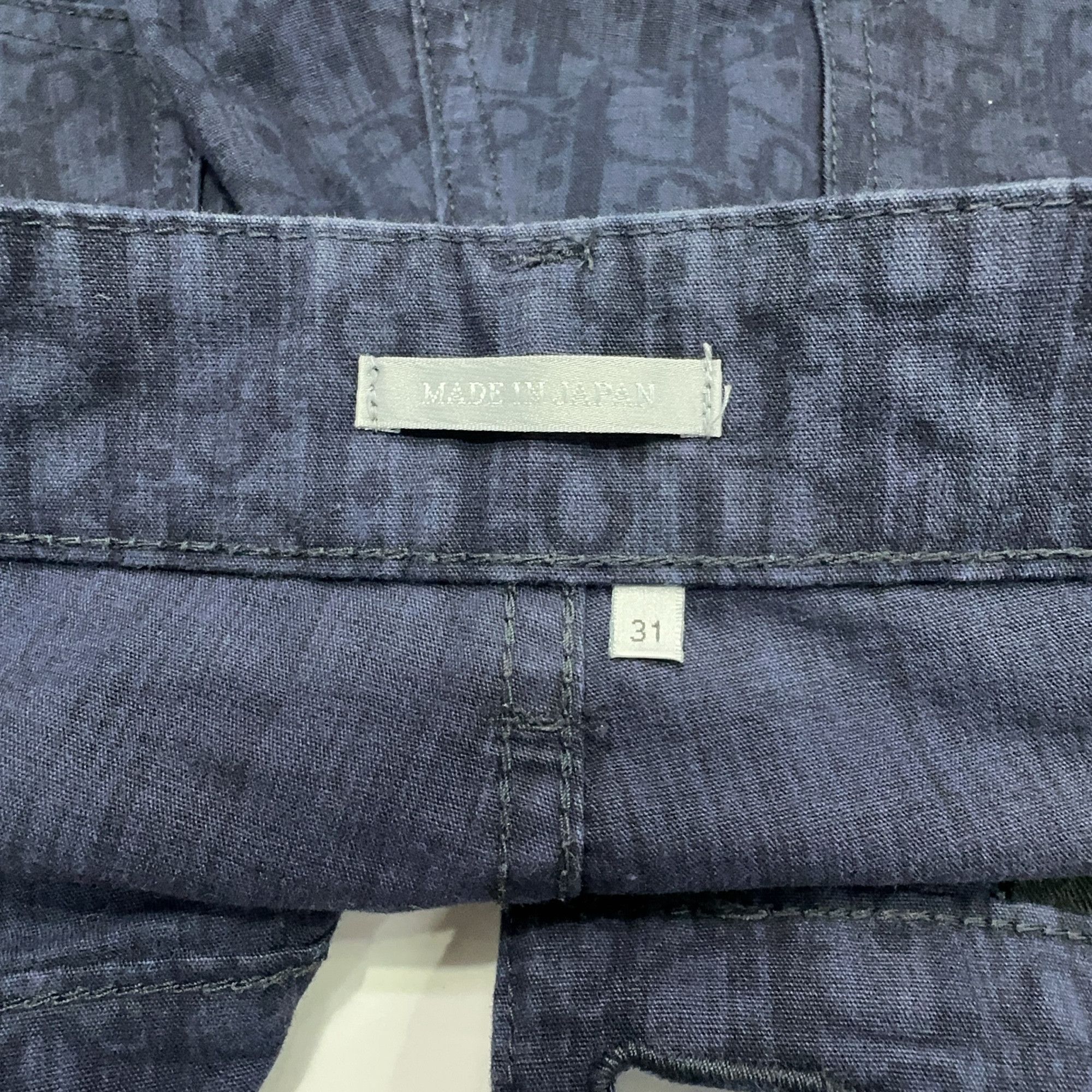 Dior Dior Oblique Monogram Shorts Size 31 Size US 31 - 4 Thumbnail