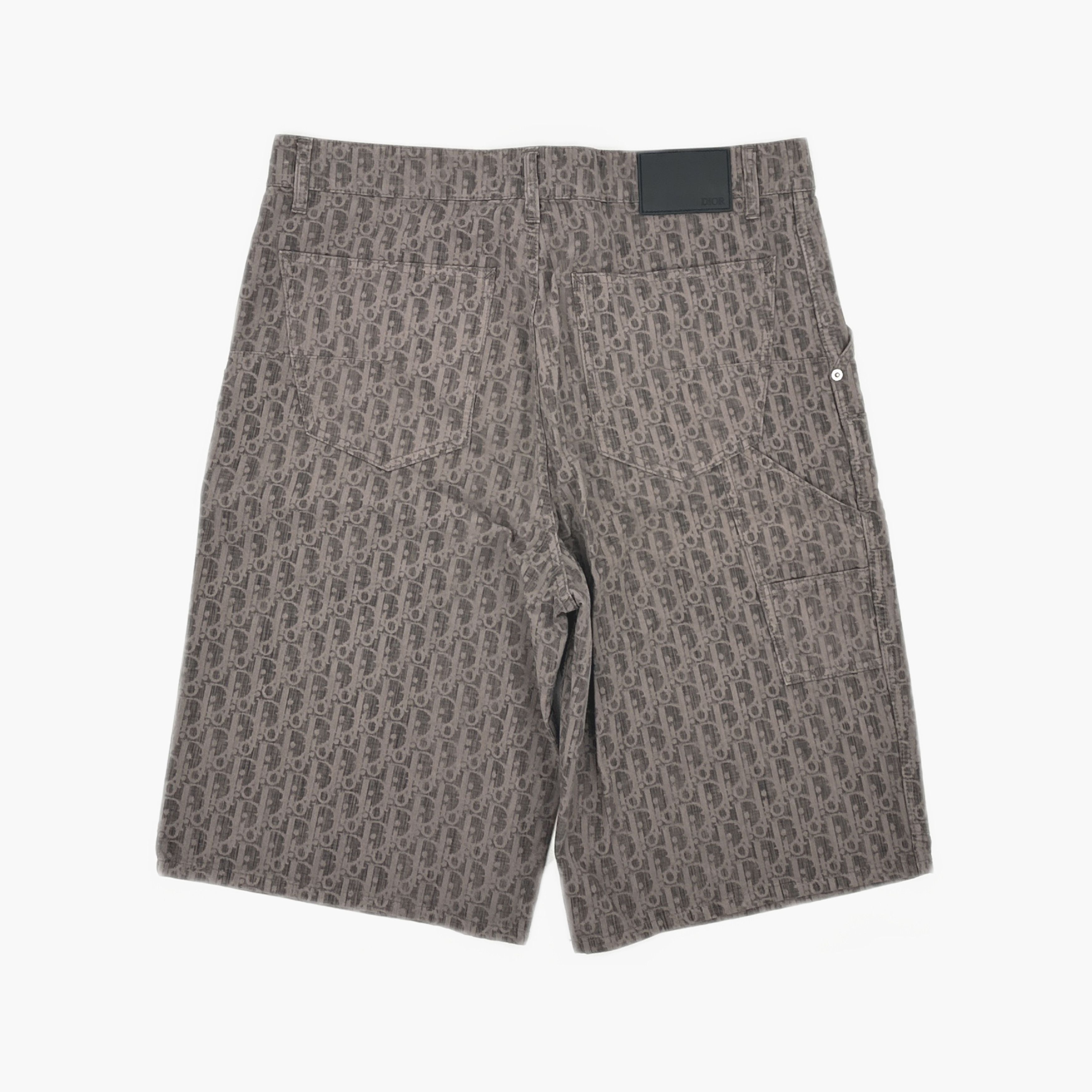 Dior Dior Monogram Shorts Size 33 Size US 33 - 2 Thumbnail