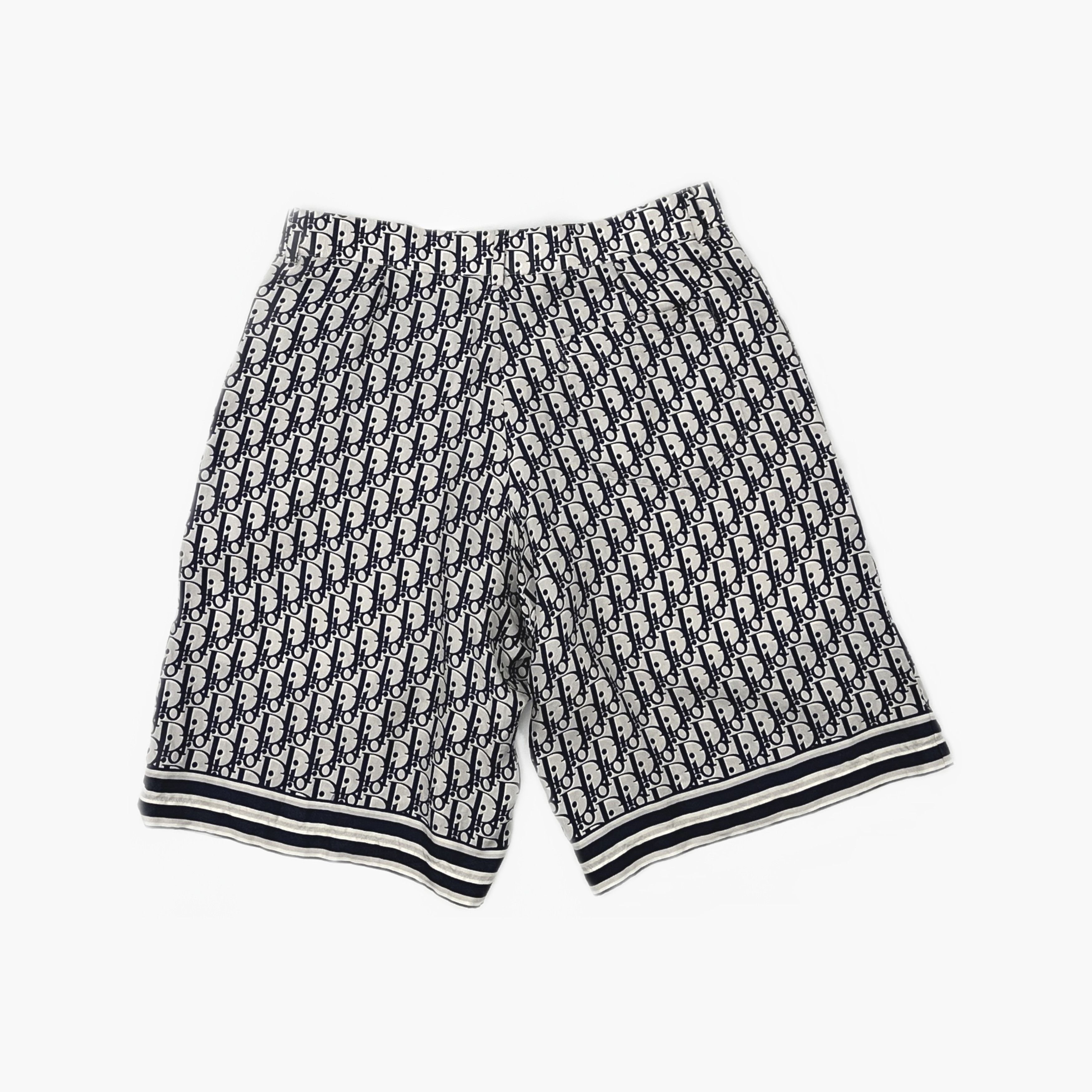 Dior Dior Oblique Silk Shorts Size 46 Size US 30 / EU 46 - 2 Thumbnail