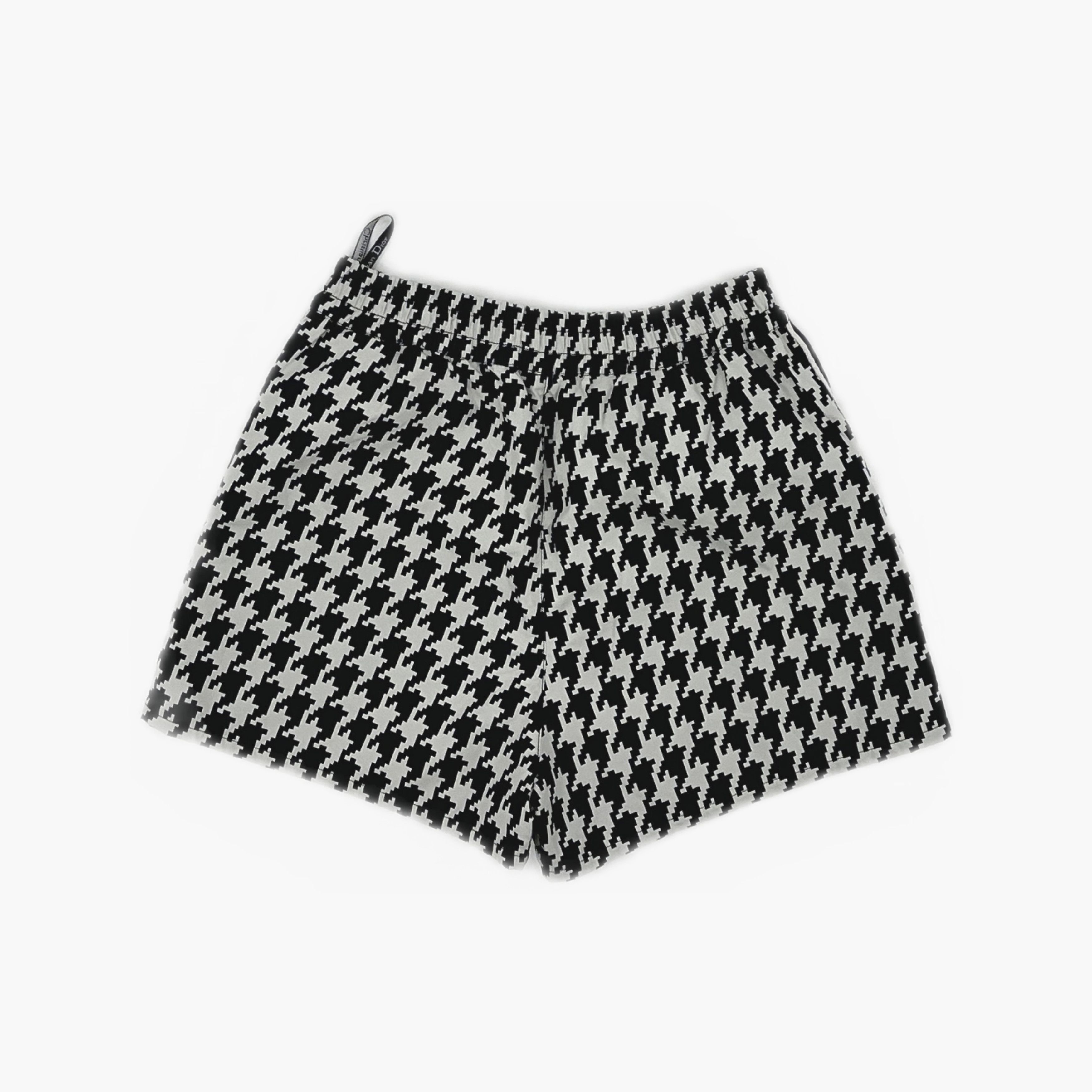 Dior Dior Houndstooth Logo Shorts Size 34 Size 25" / US 0 / IT 36 - 2 Thumbnail
