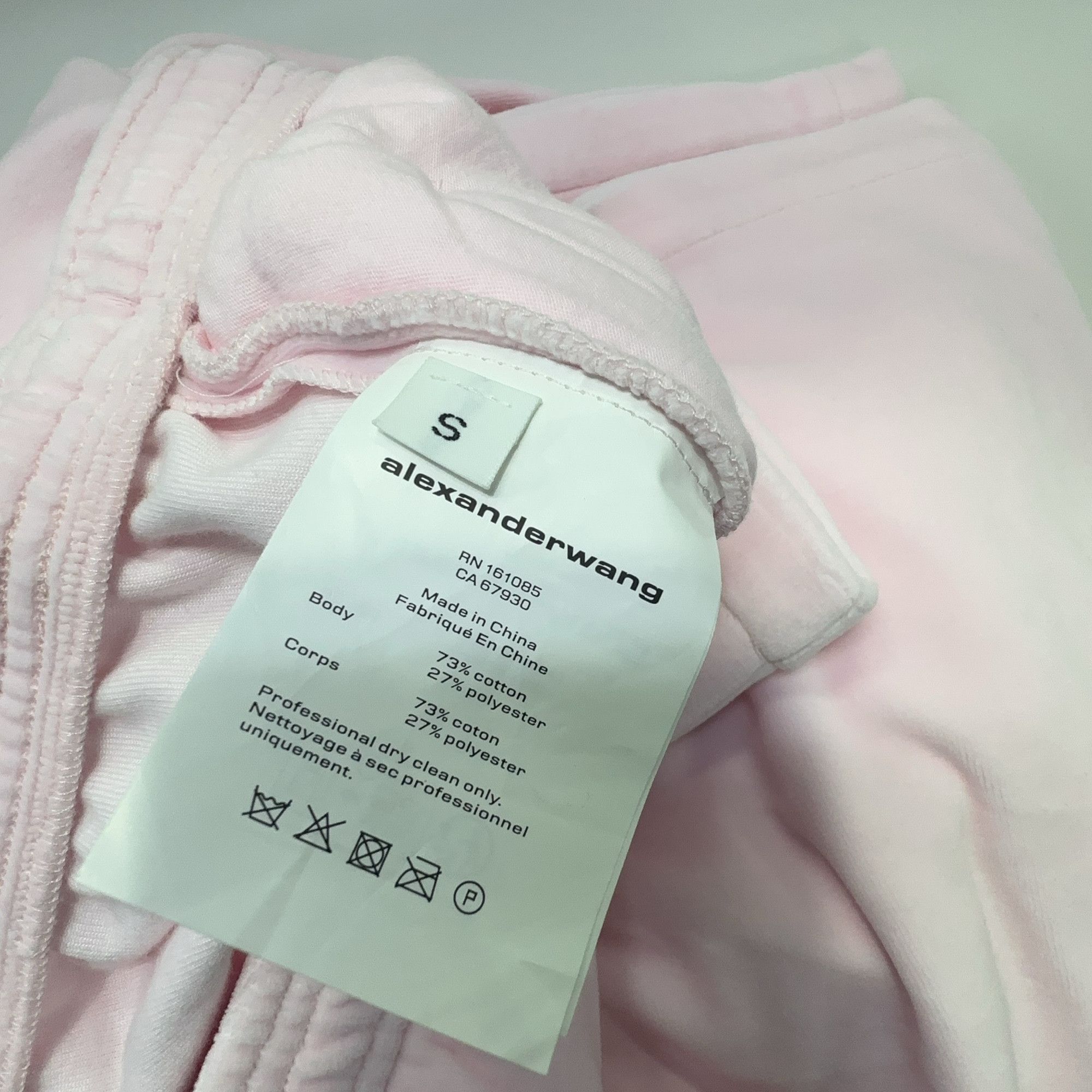 Alexander Wang Alexander Wang Pink Logo Sweatpants Size S Size 27" / US 4 / IT 40 - 4 Thumbnail