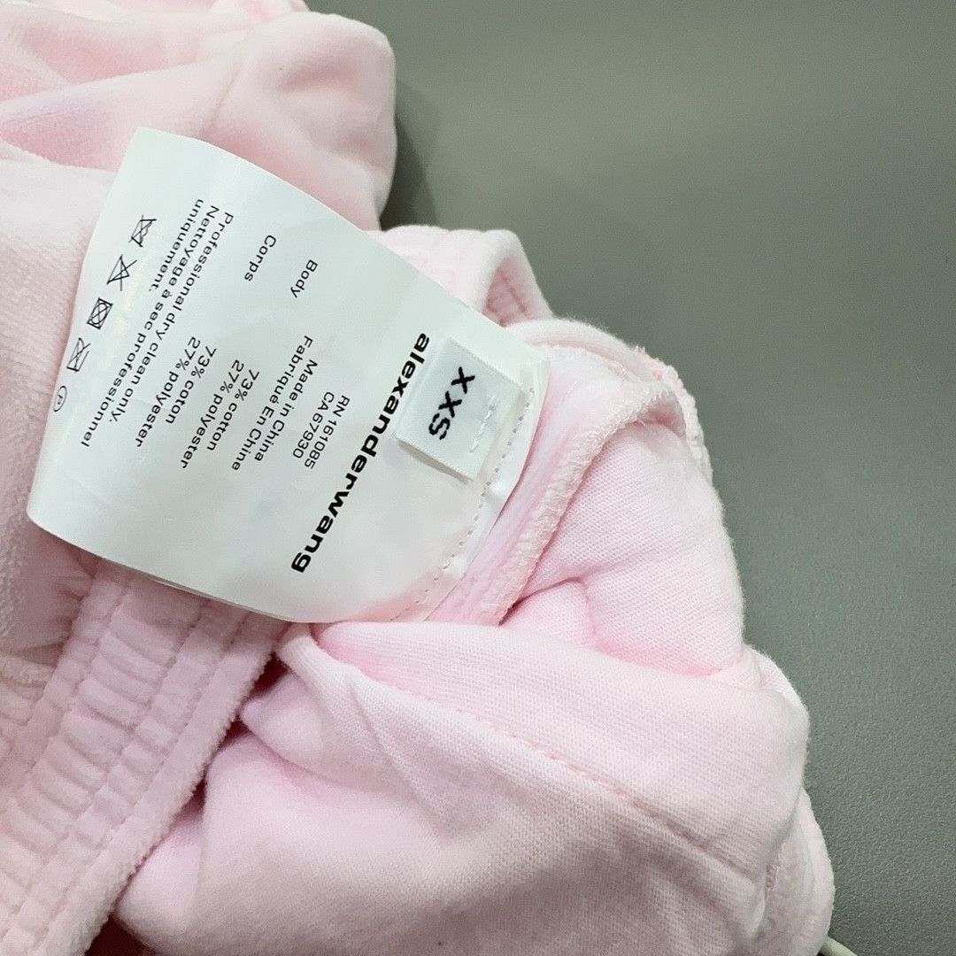 Alexander Wang Alexander Wang Pink Logo Sweatpants XXS Size 24" / US 00 / IT 34 - 4 Thumbnail