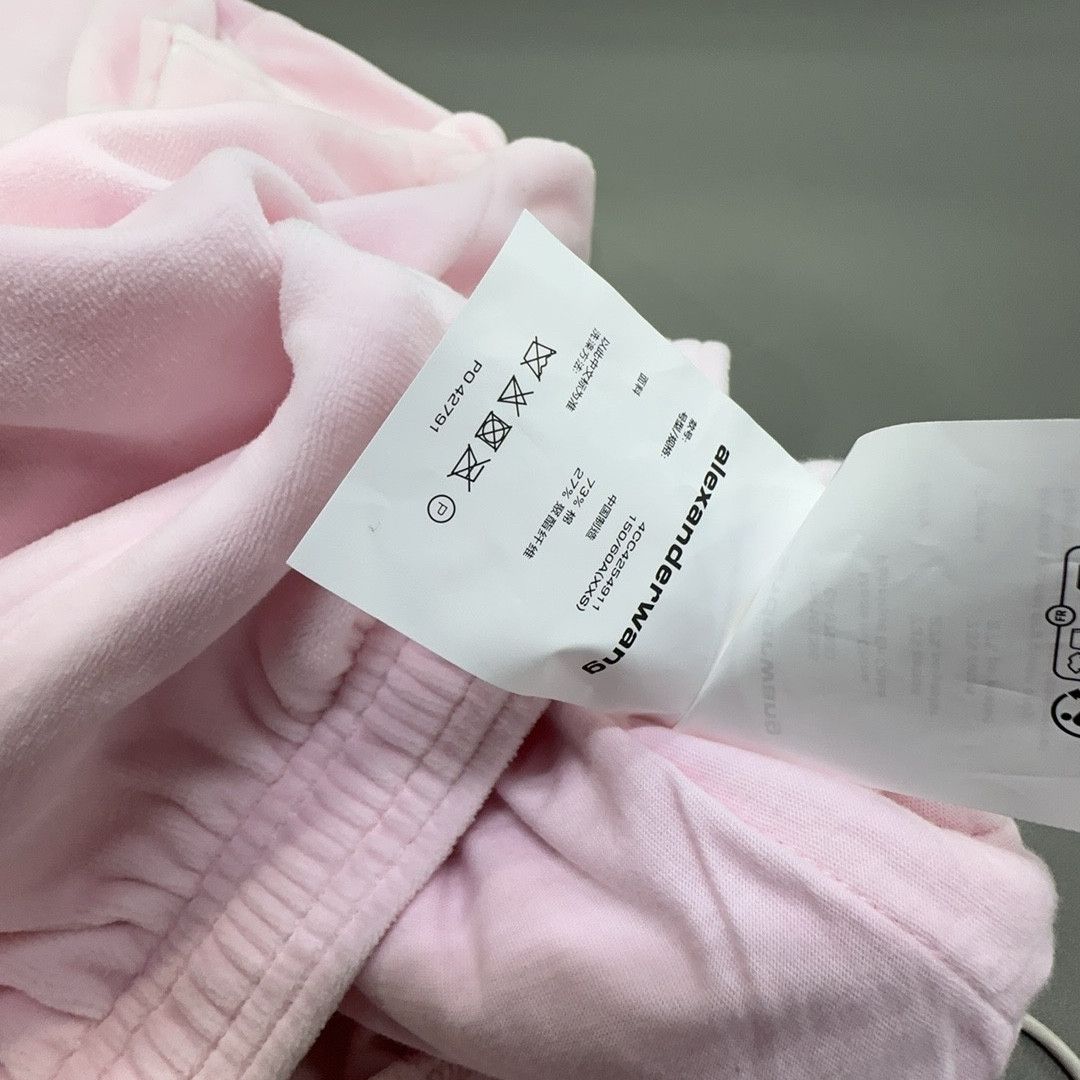 Alexander Wang Alexander Wang Pink Logo Sweatpants XXS Size 24" / US 00 / IT 34 - 3 Thumbnail