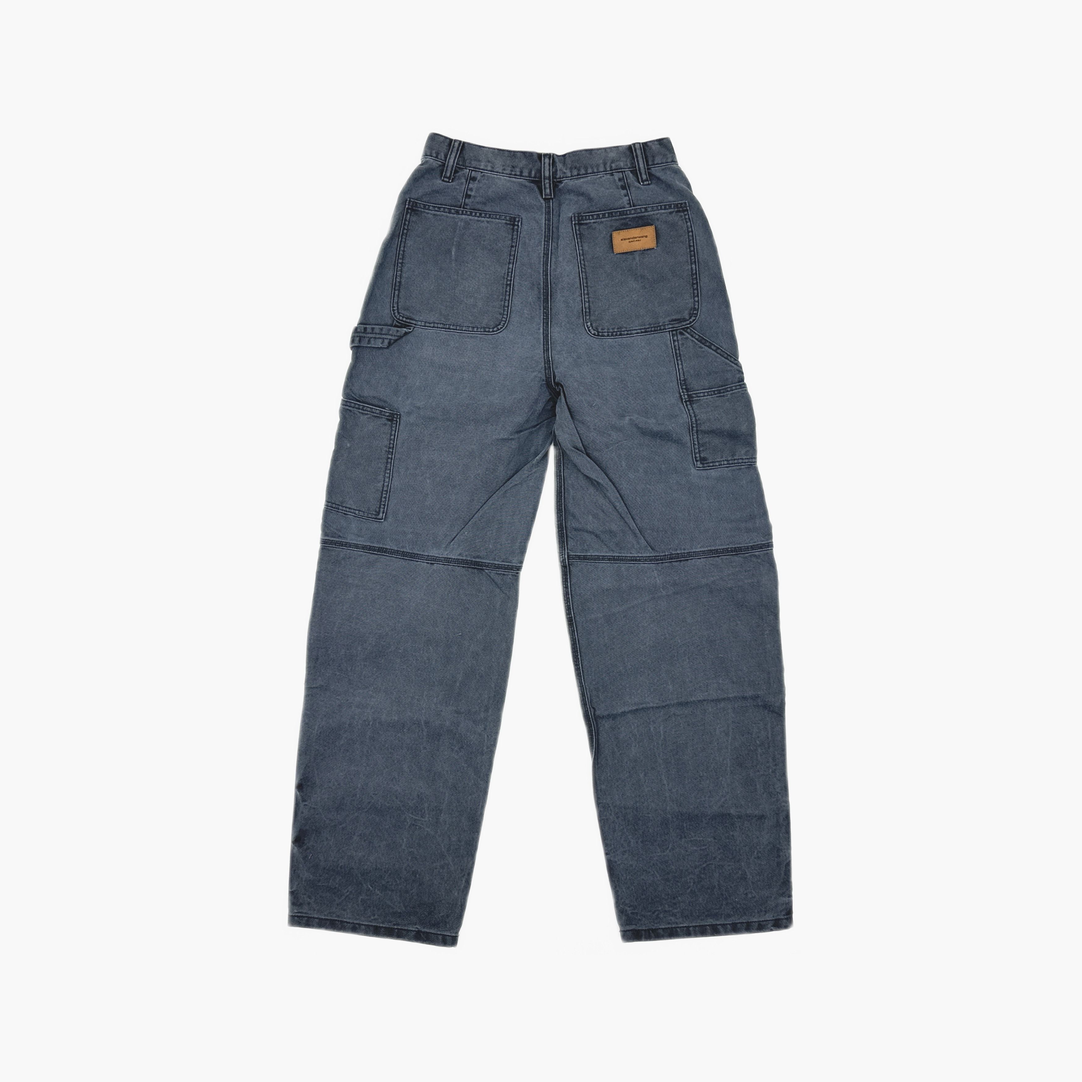 Alexander Wang Alexander Wang Washed Grey Jeans Size 28 Size 28" / US 6 / IT 42 - 2 Thumbnail