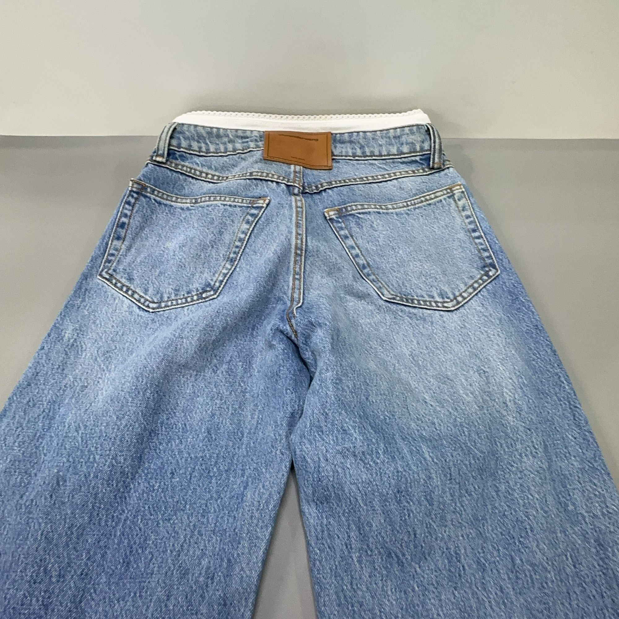Alexander Wang Alexander Wang Blue Denim Jeans Size 23 Size 23" - 11 Thumbnail