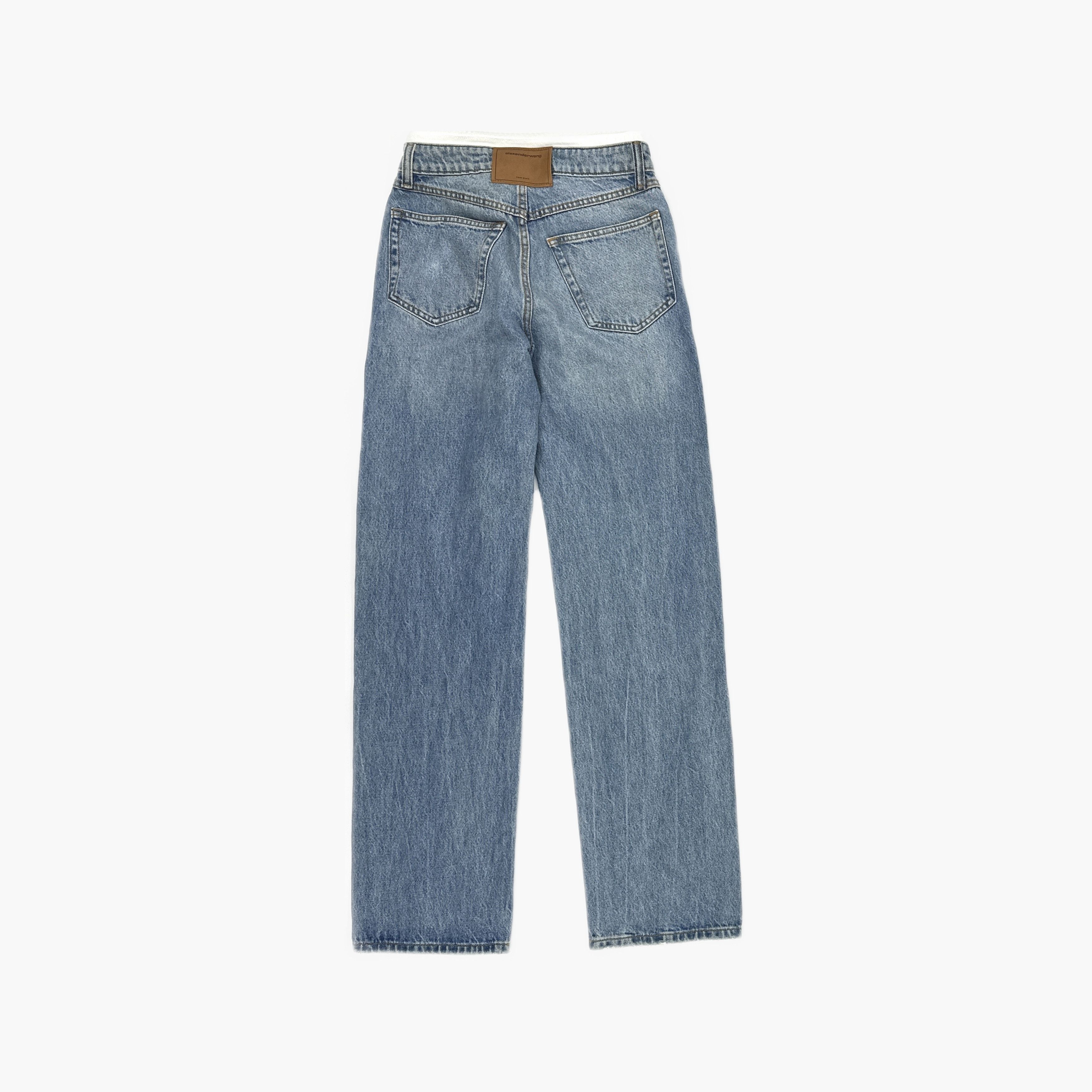 Alexander Wang Alexander Wang Blue Denim Jeans Size 23 Size 23" - 2 Thumbnail