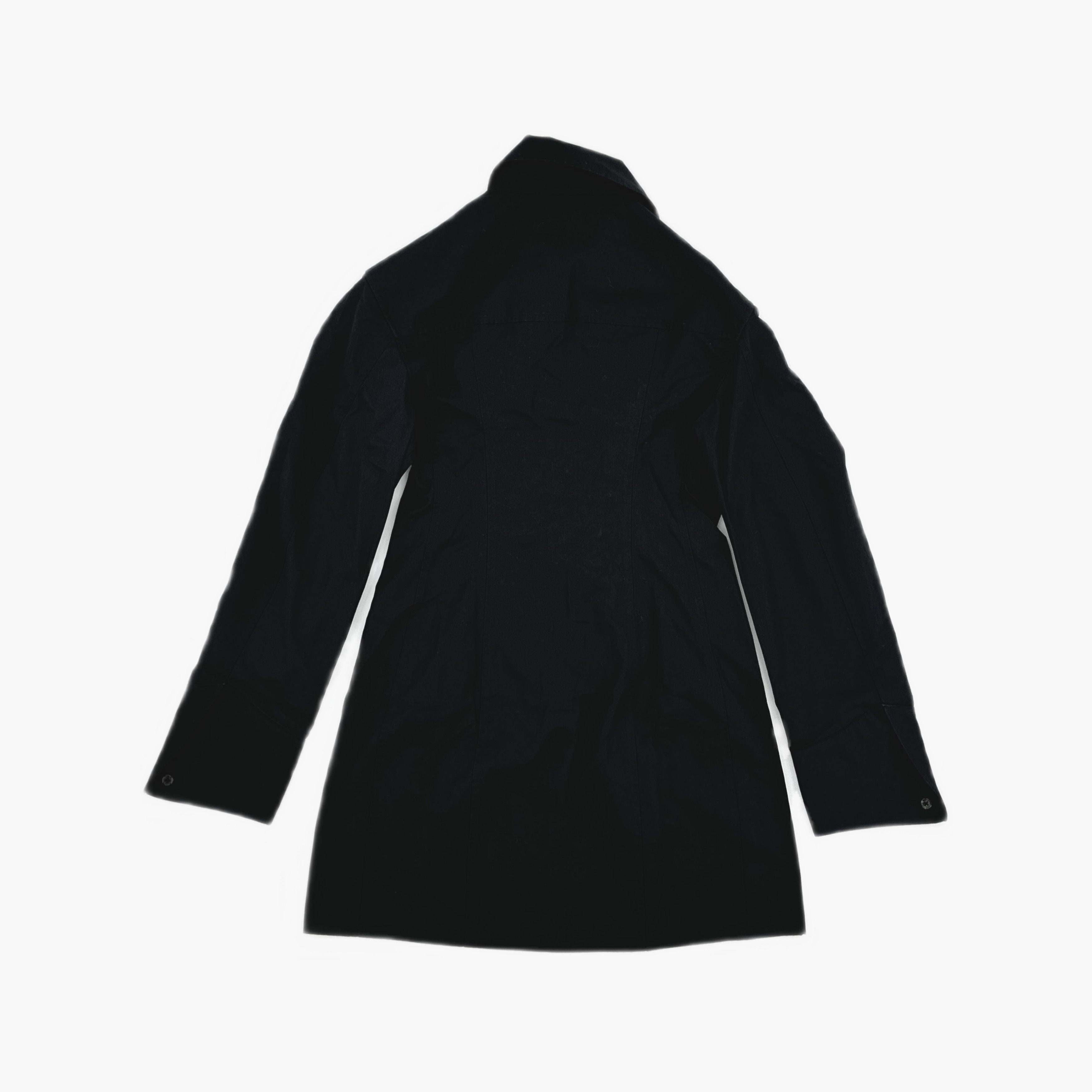 Alexander Wang Alexander Wang Black Button Up Mini Dress Size 2 Size XS / US 0-2 / IT 36-38 - 2 Thumbnail