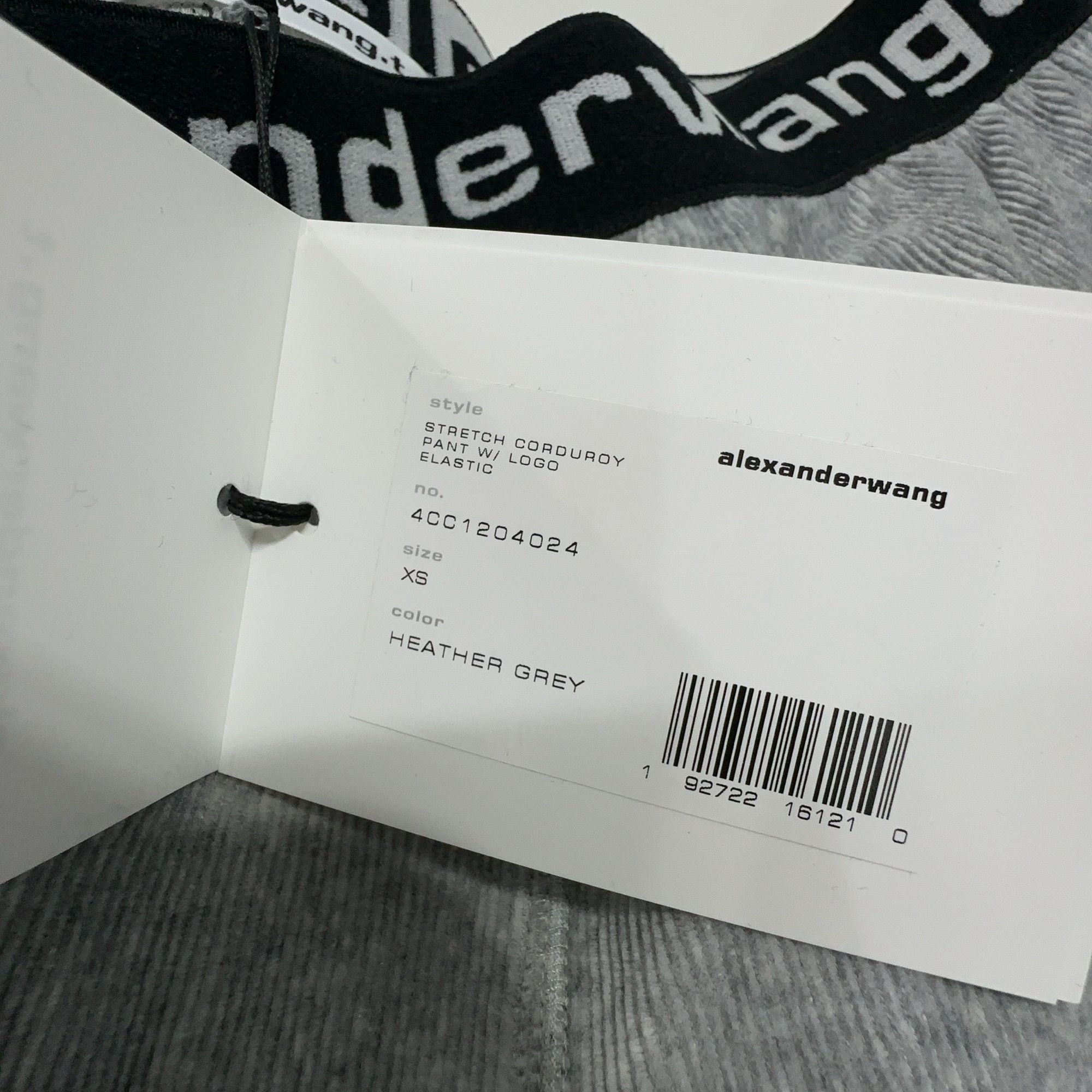 Alexander Wang Alexander Wang Logo Waistband Corduroy Pants Size XS Size 26" / US 2 / IT 38 - 3 Thumbnail