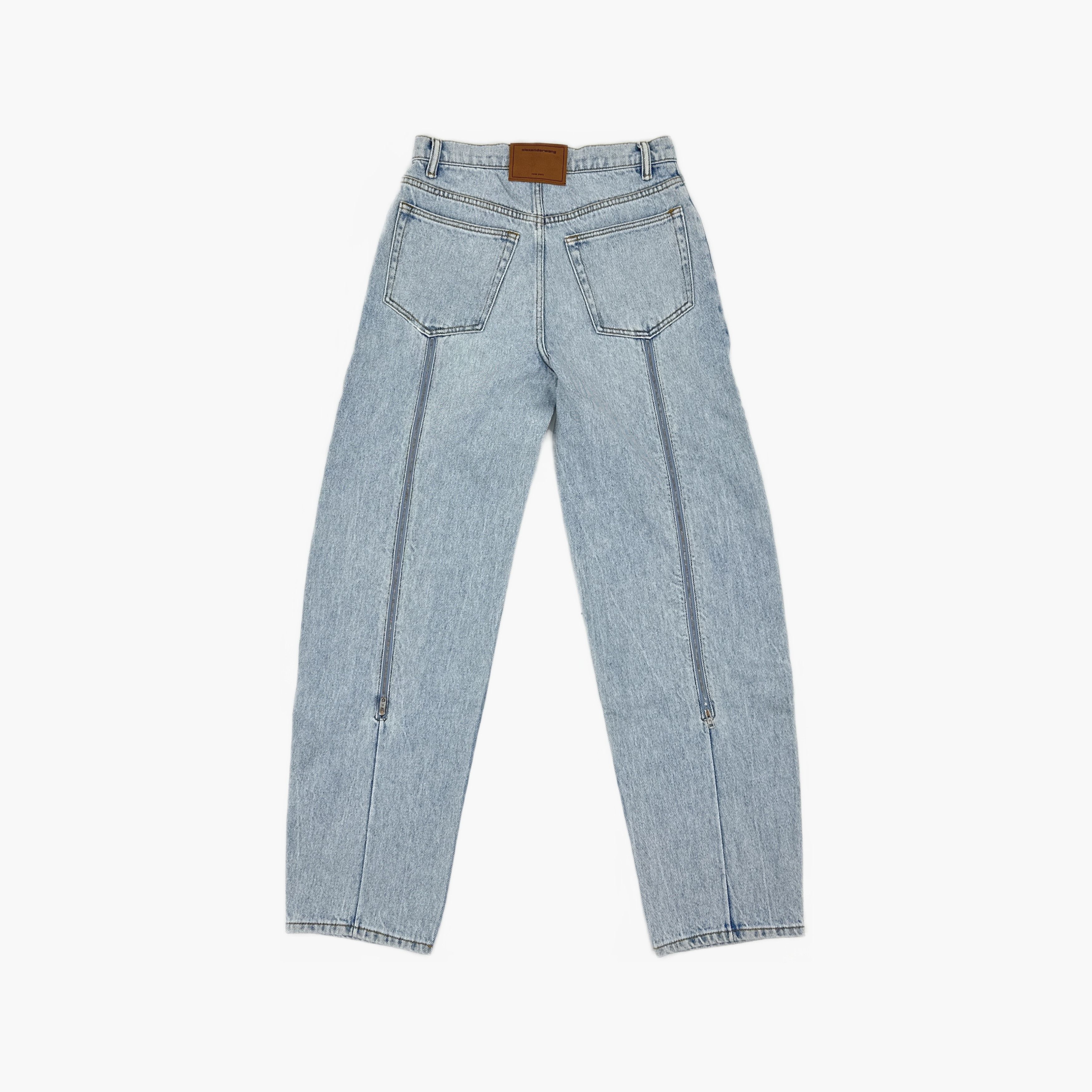 Alexander Wang Alexander Wang Washed Denim Jeans Size 26 Size 26" / US 2 / IT 38 - 2 Thumbnail