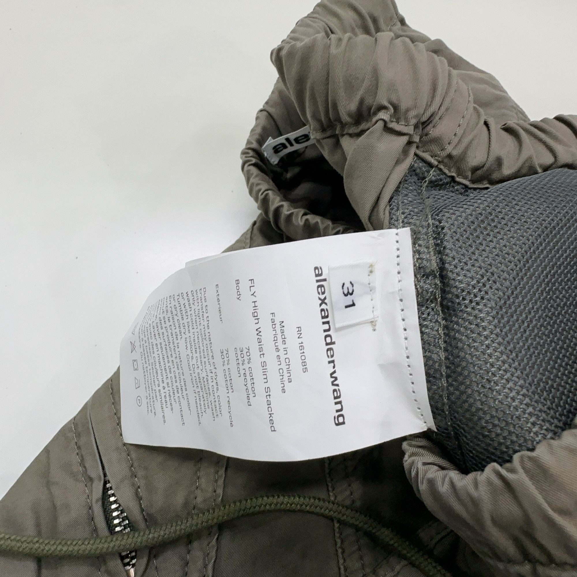 Alexander Wang Alexander Wang Multi-Pocket Cargo Pants Size 31 Size US 31 - 4 Thumbnail
