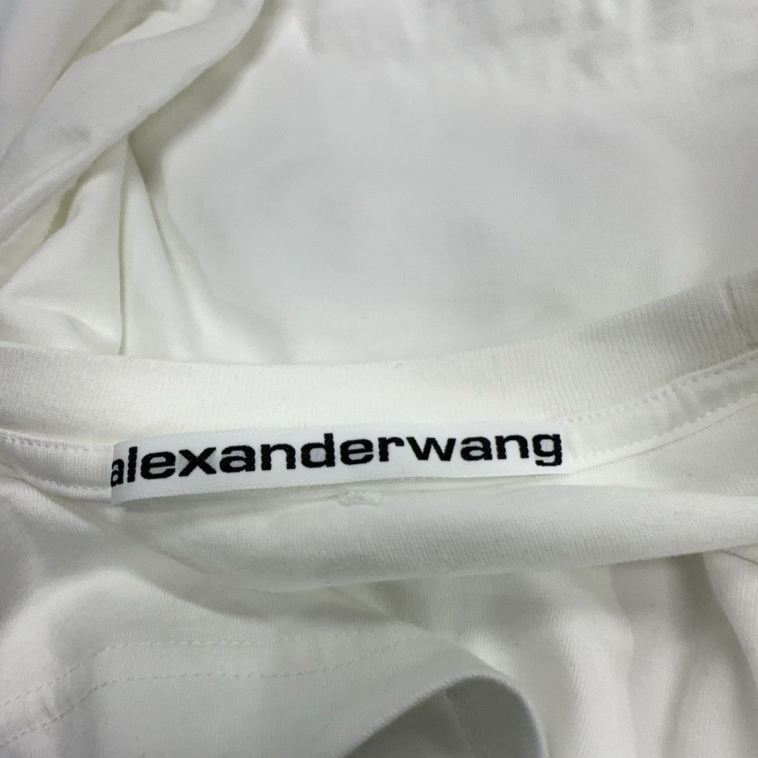 Alexander Wang Alexander Wang Logo T-Shirt White Size M Size US M / EU 48-50 / 2 - 3 Thumbnail