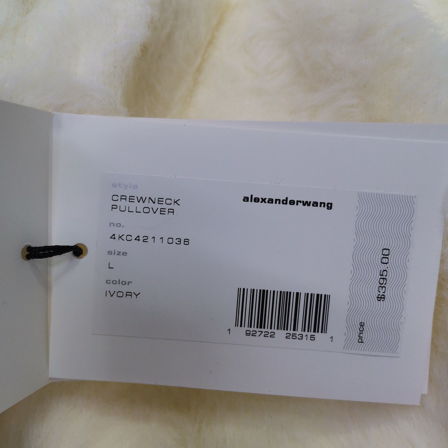 Alexander Wang Alexander Wang Ivory Crewneck Sweater Size L Size L / US 10 / IT 46 - 2 Thumbnail