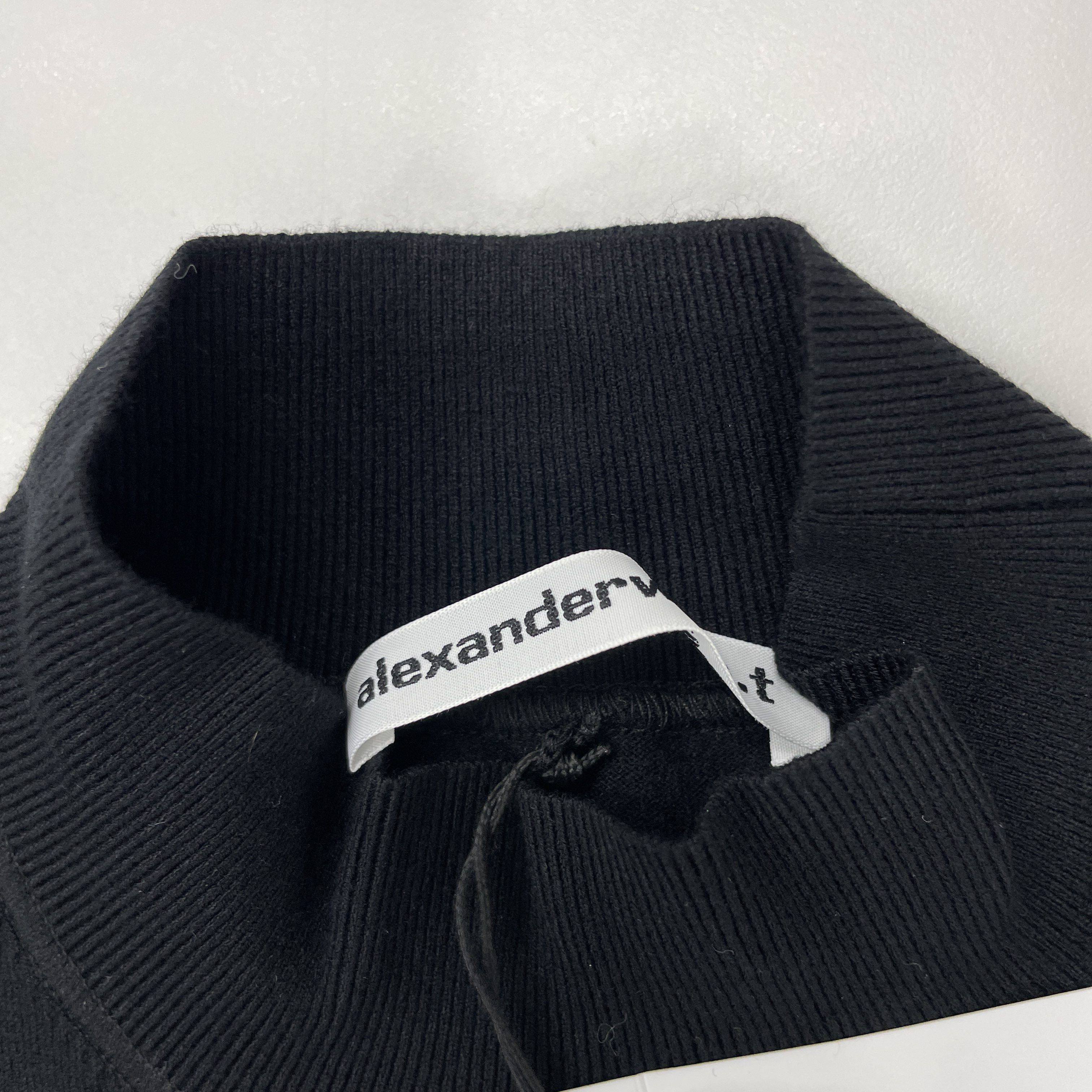 Alexander Wang Alexander Wang Logo Mock Neck Mini Dress XS Size XS / US 0-2 / IT 36-38 - 3 Thumbnail