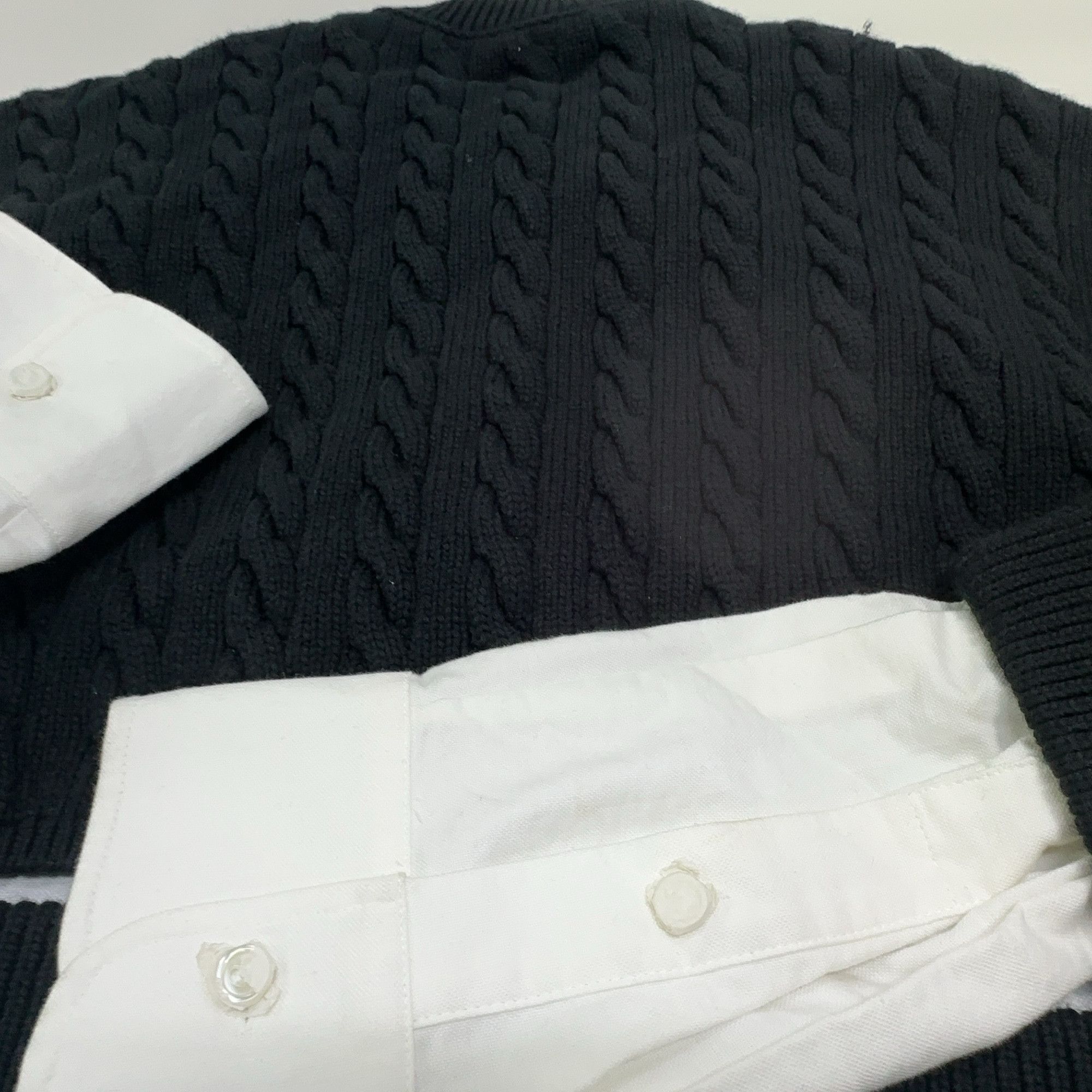 Alexander Wang Alexander Wang Layered Cable Knit Cardigan Size M Size M / US 6-8 / IT 42-44 - 8 Thumbnail