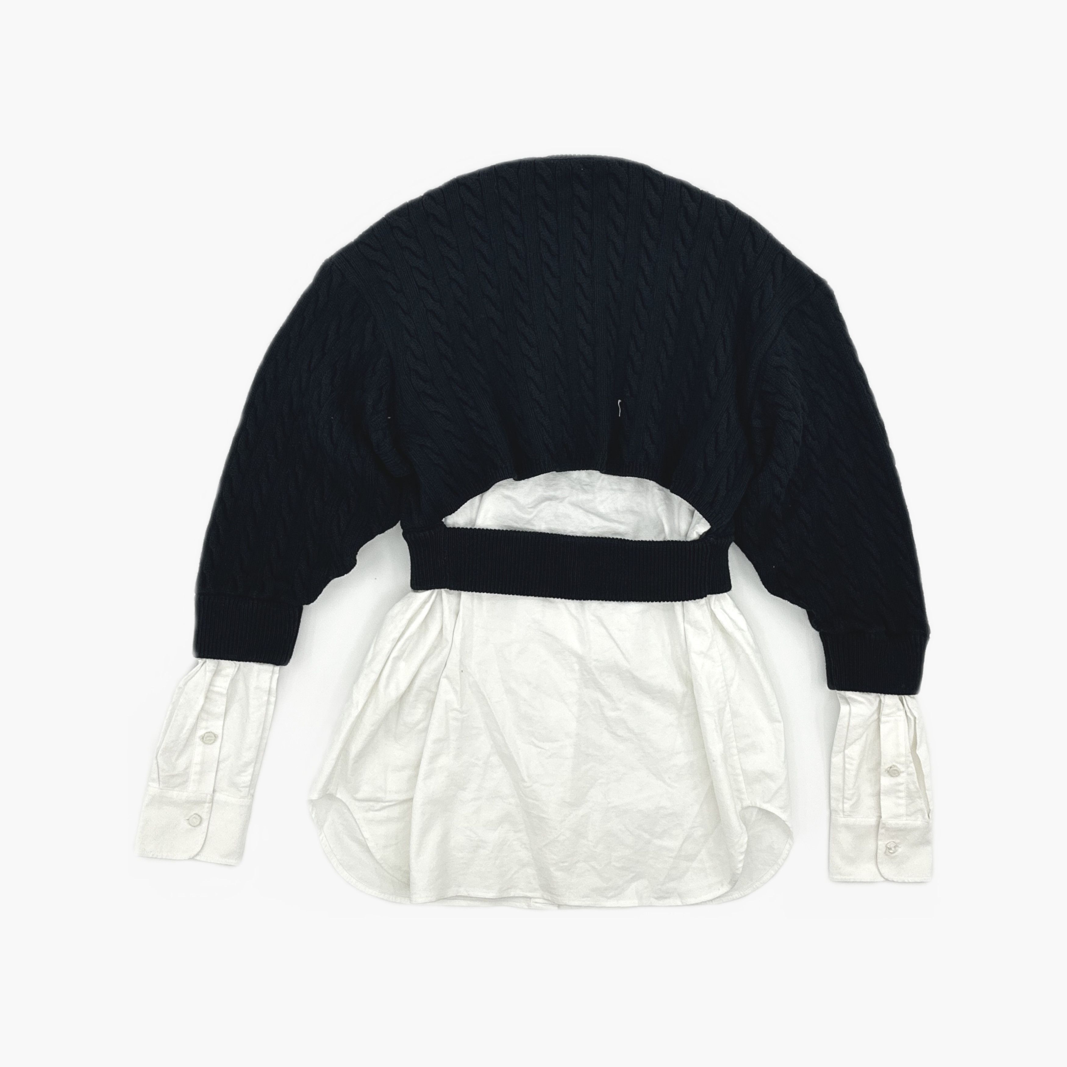 Alexander Wang Alexander Wang Layered Cable Knit Cardigan Size M Size M / US 6-8 / IT 42-44 - 2 Thumbnail