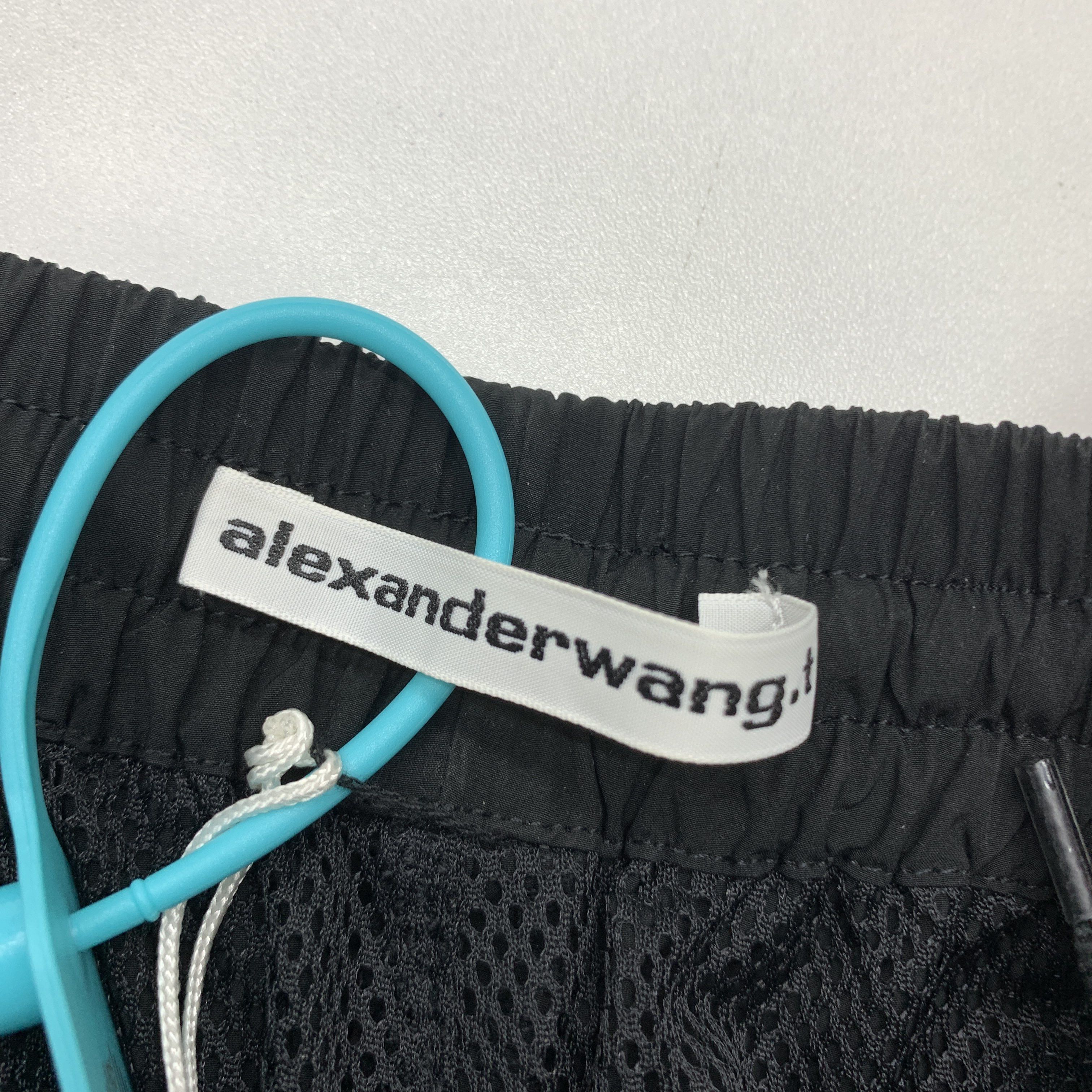 Alexander Wang Alexander Wang Logo Marathon Shorts Size XS Size 26" / US 2 / IT 38 - 2 Thumbnail